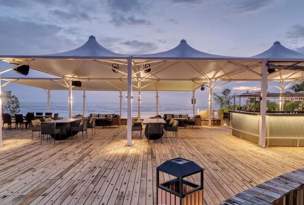 Beach in Mayfair On Sea, Morjim Beach, Goa