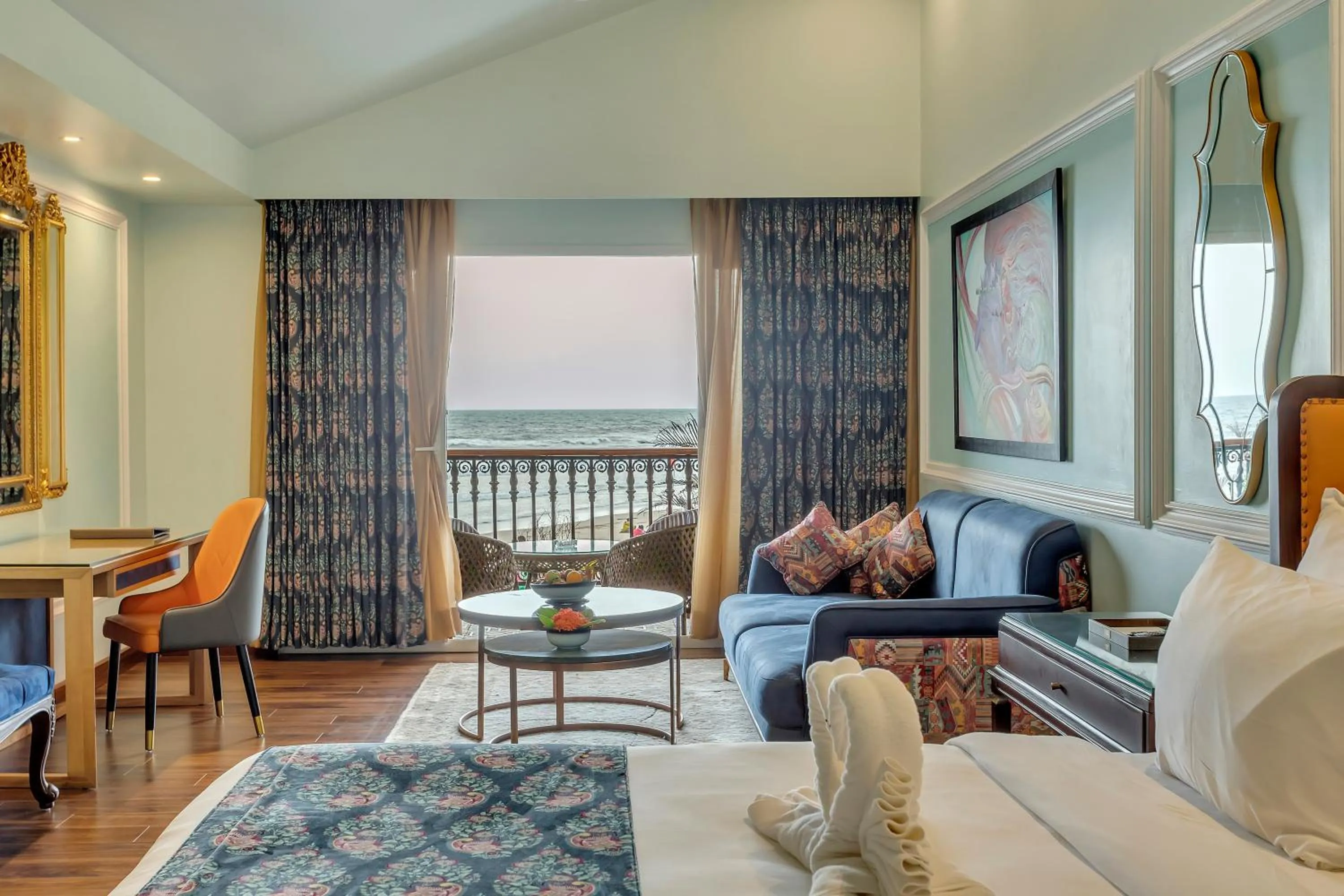 Bedroom in Mayfair On Sea, Morjim Beach, Goa