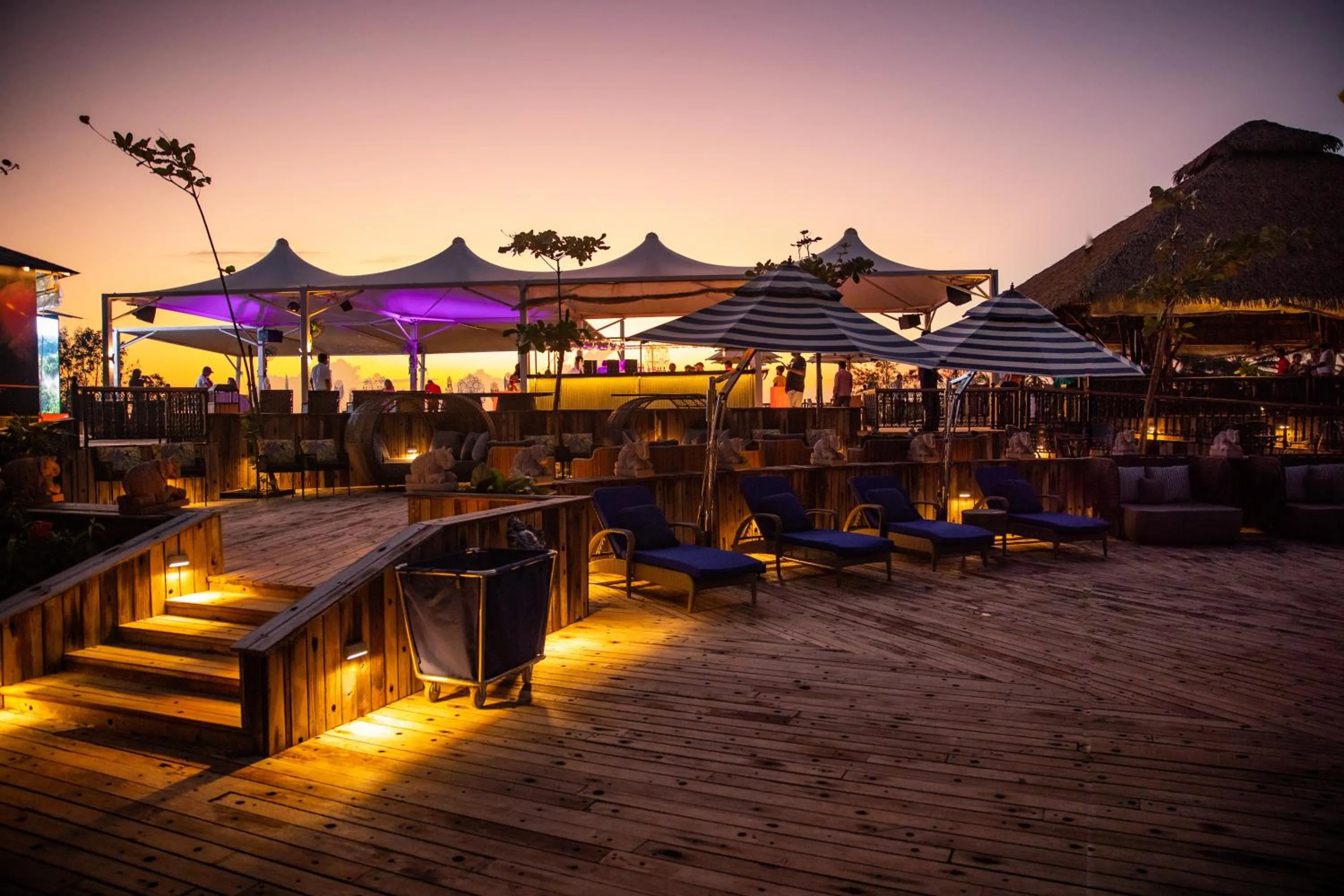 Night in Mayfair On Sea, Morjim Beach, Goa