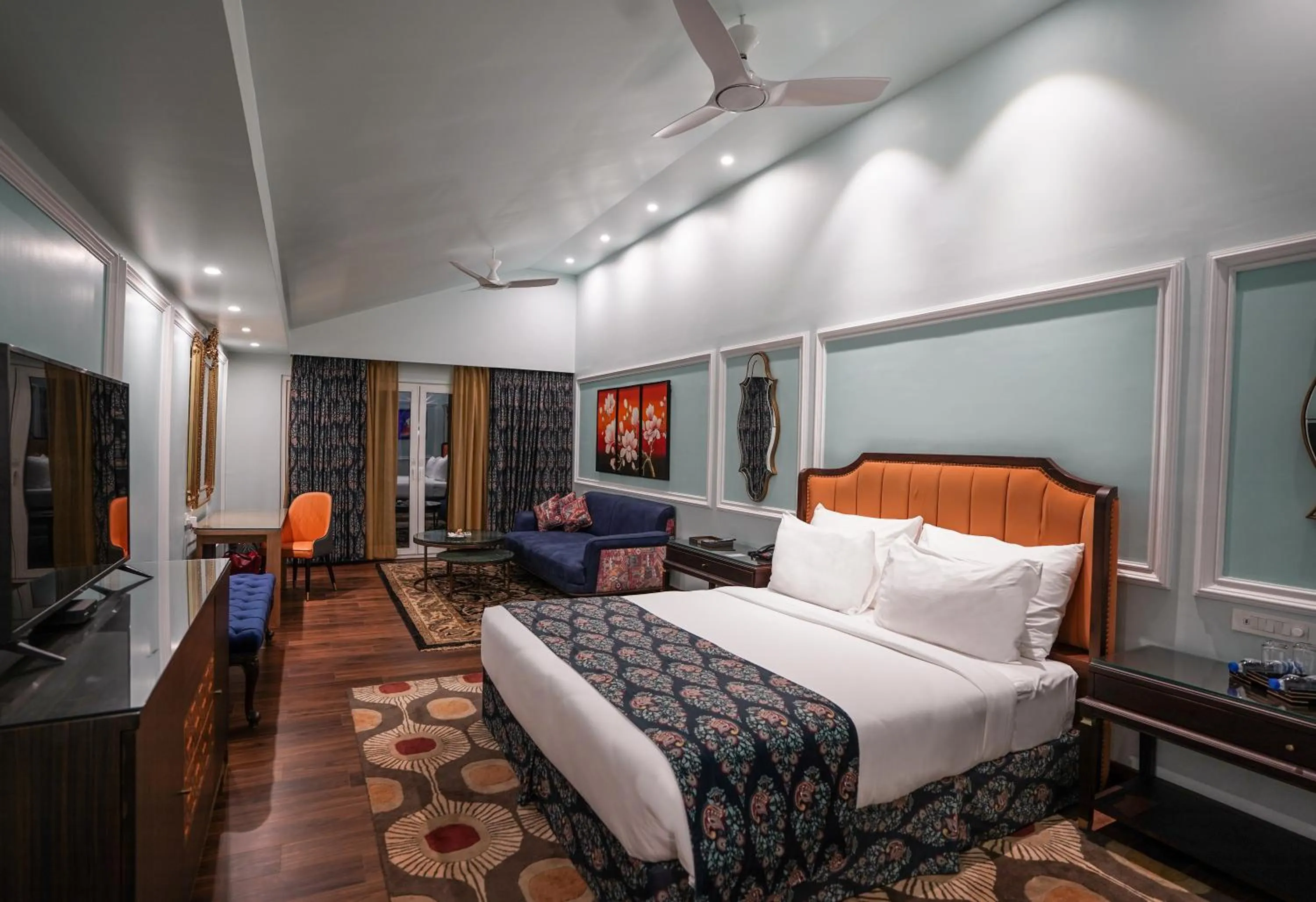 Bedroom, Bed in Mayfair On Sea, Morjim Beach, Goa