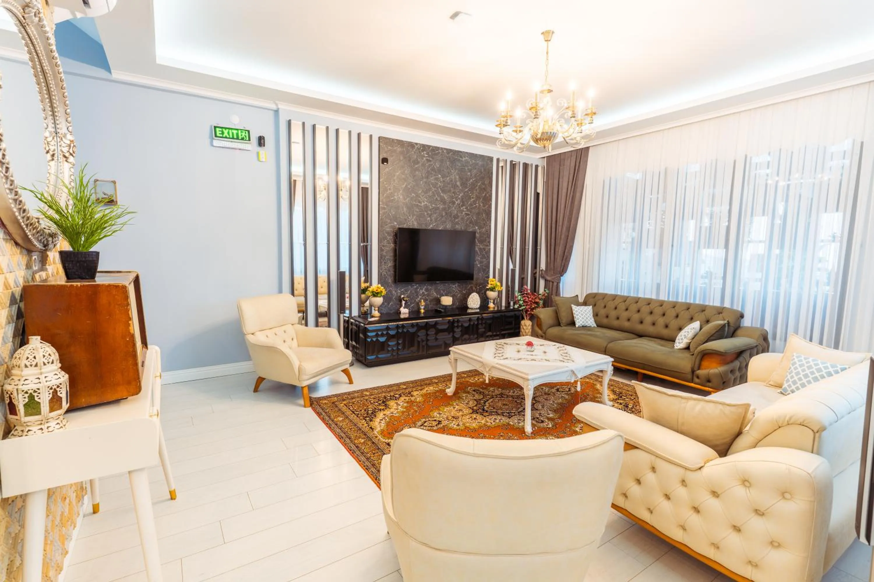 Living room in POISON GARDEN SUİTE