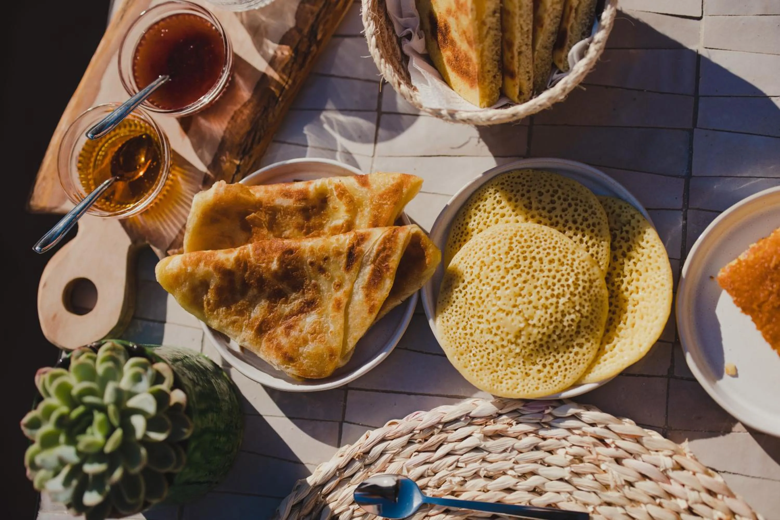 Food and drinks in Riad Tizou