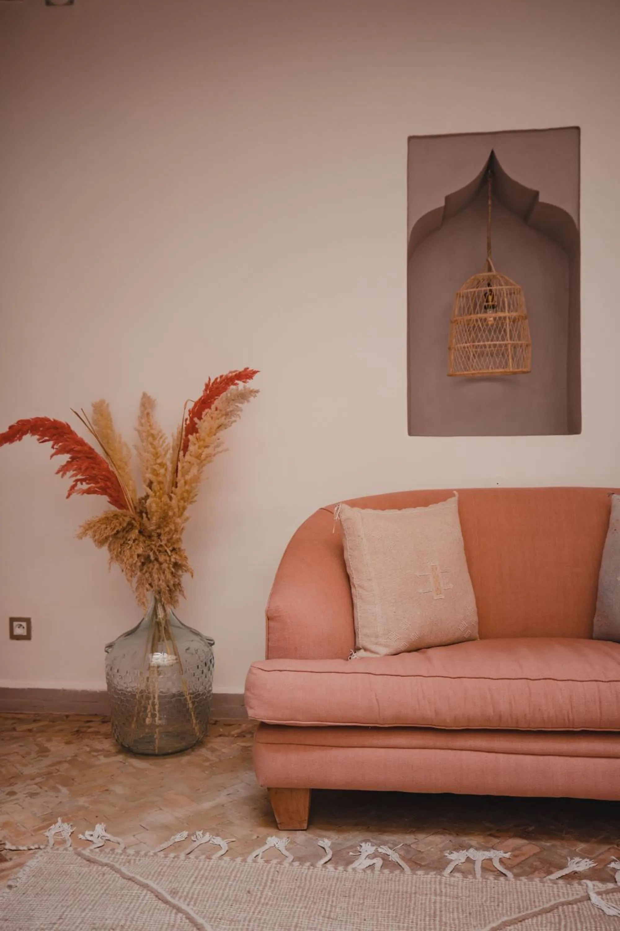 Facade/entrance in Riad Tizou