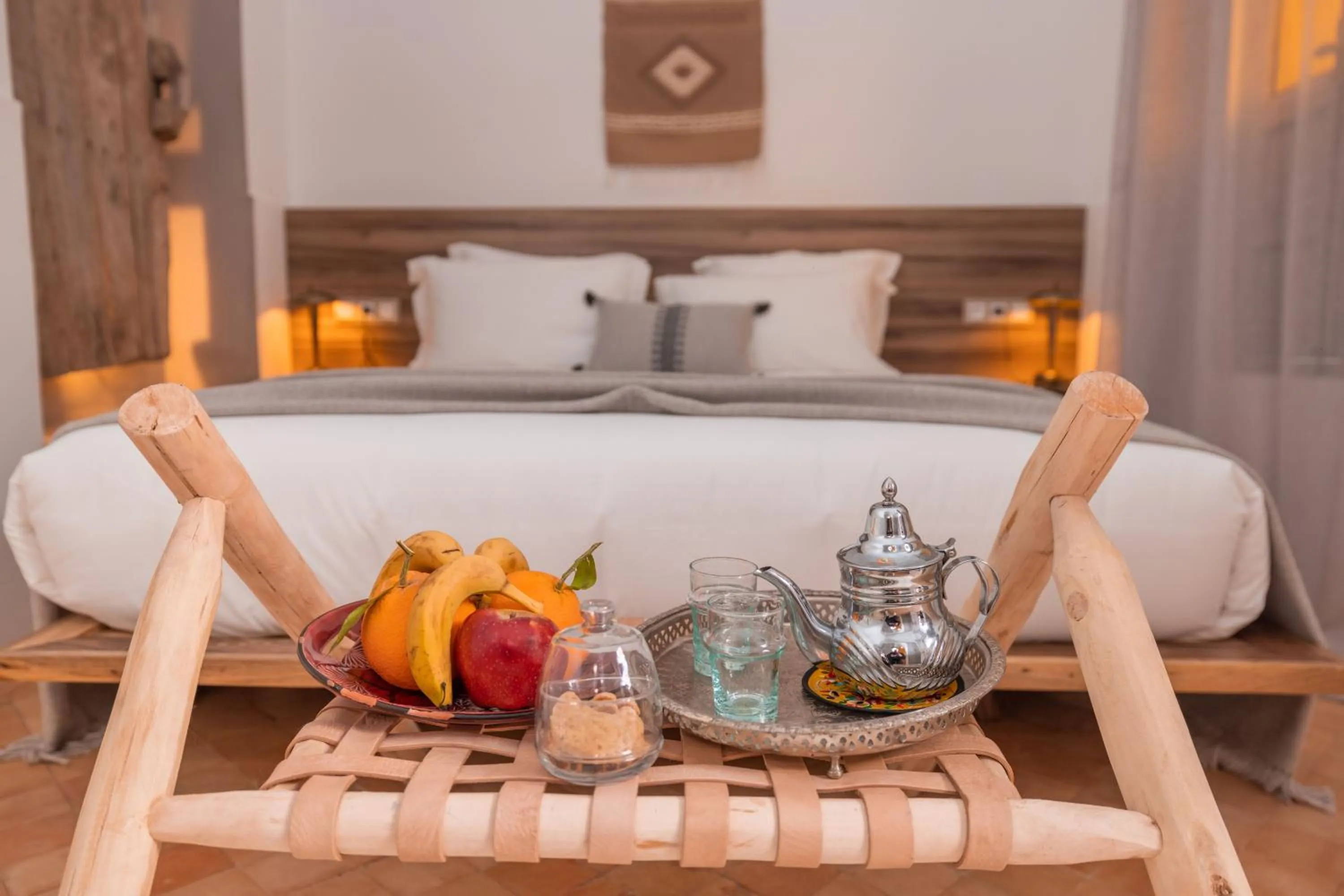 Bedroom in Riad Tizou