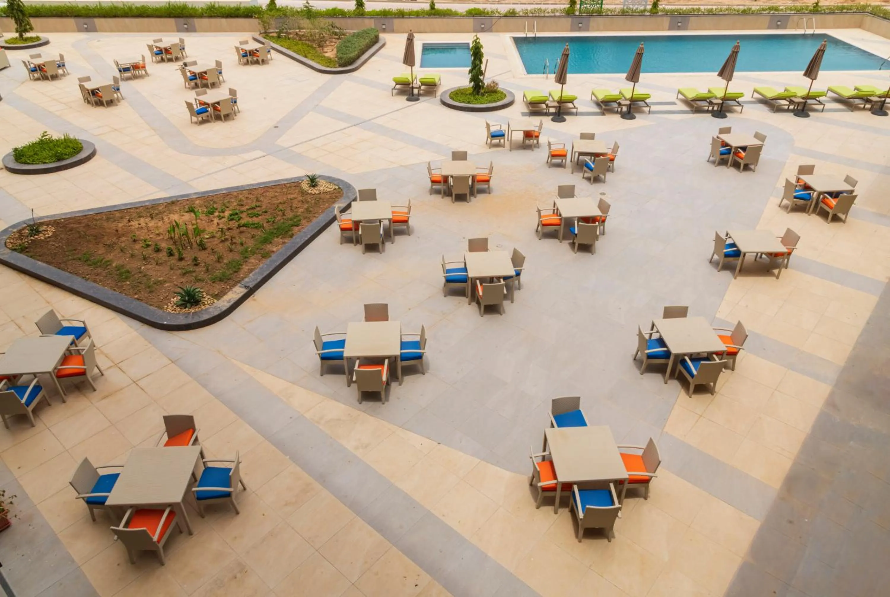 Pool view in Tulip Inn Majan Hotel and Suites Salalah