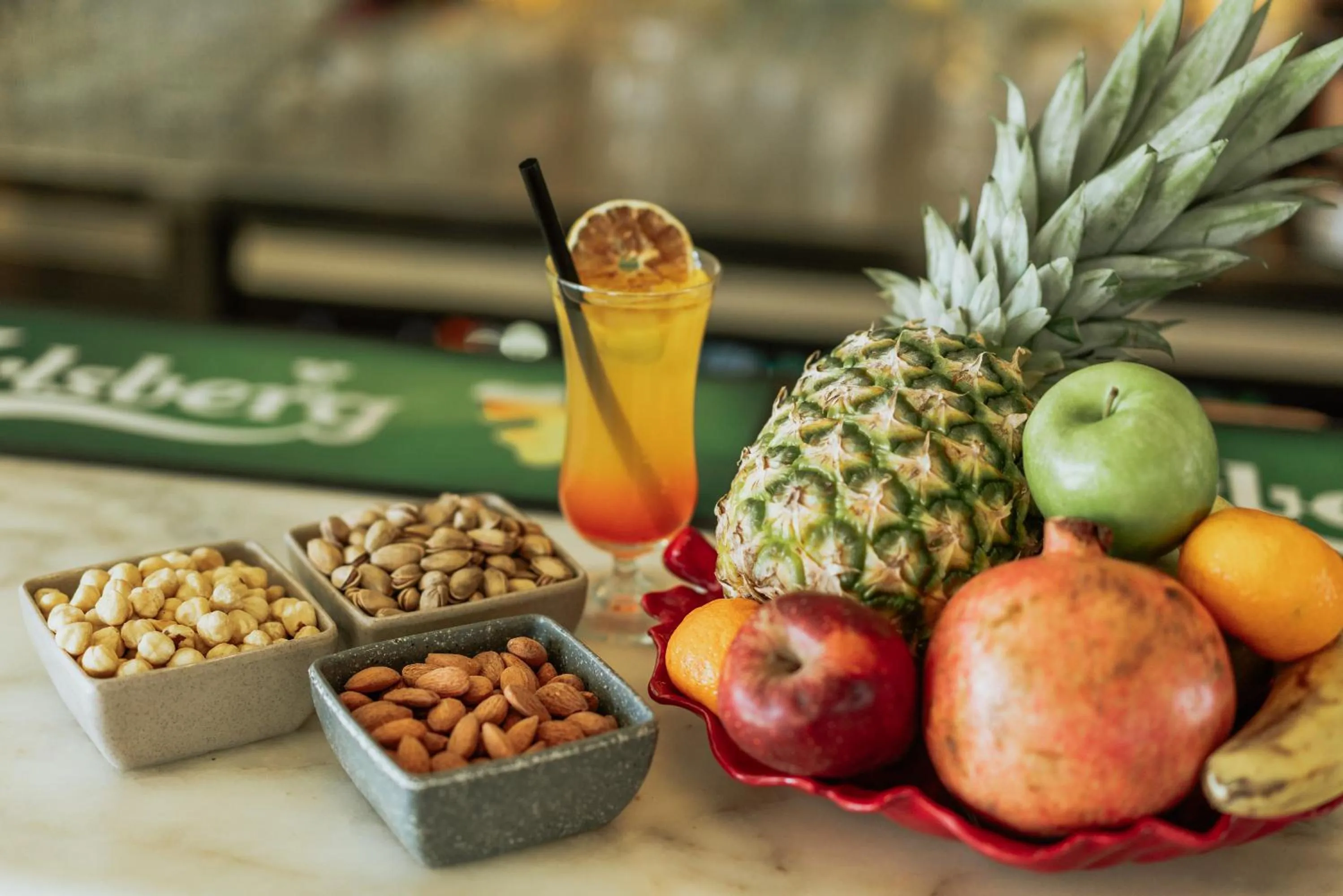 Food and drinks in The Rest Port Hotel