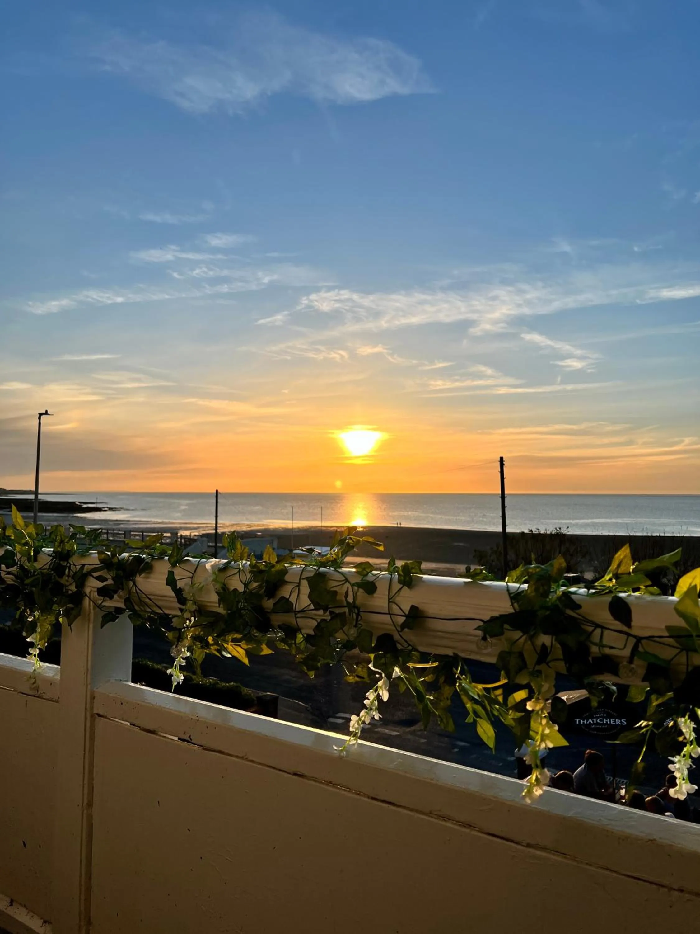 Balcony/Terrace in A View Of The Bay- Close to Margate - Sleeps 3
