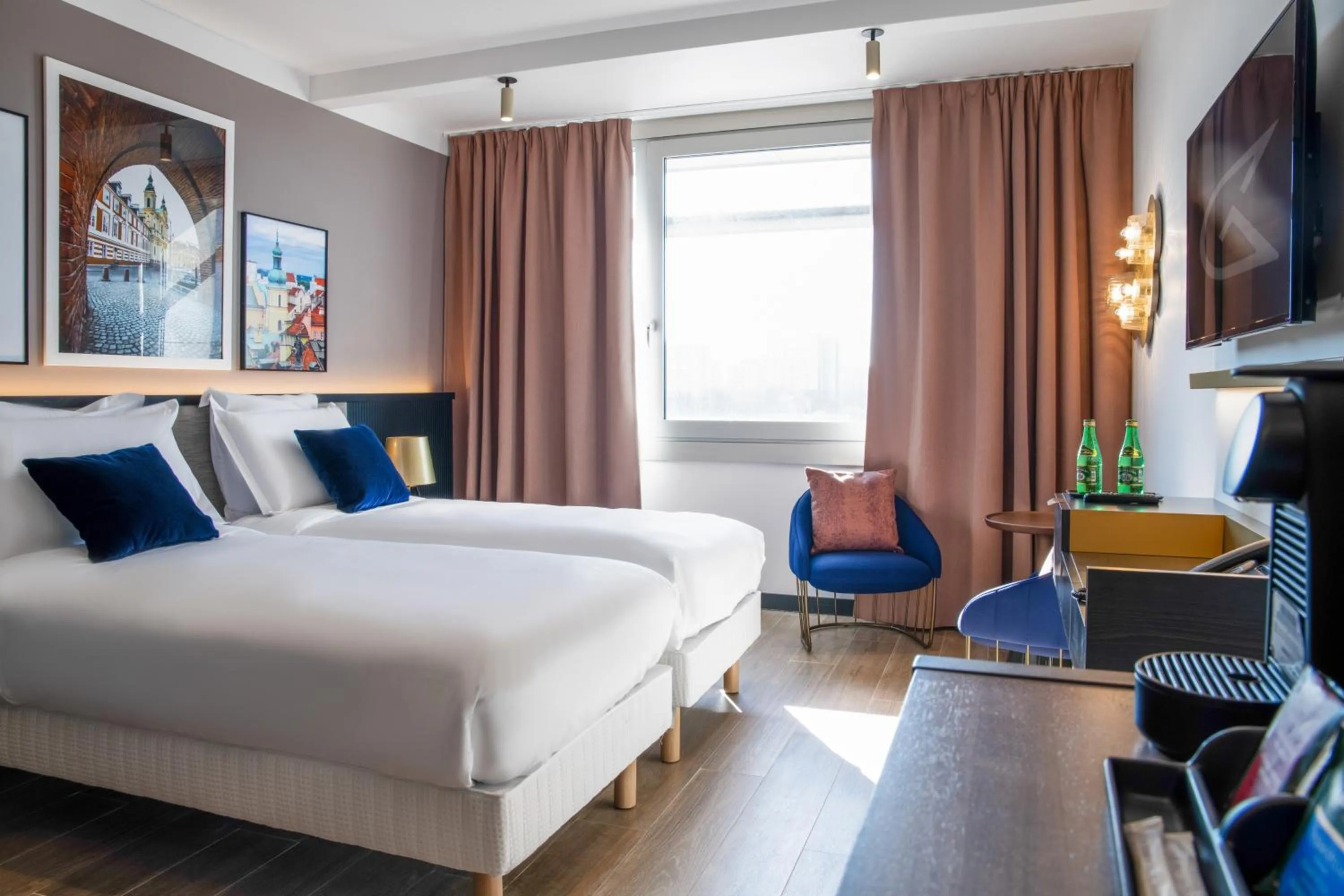 Bed in Golden Tulip Warszawa Centrum