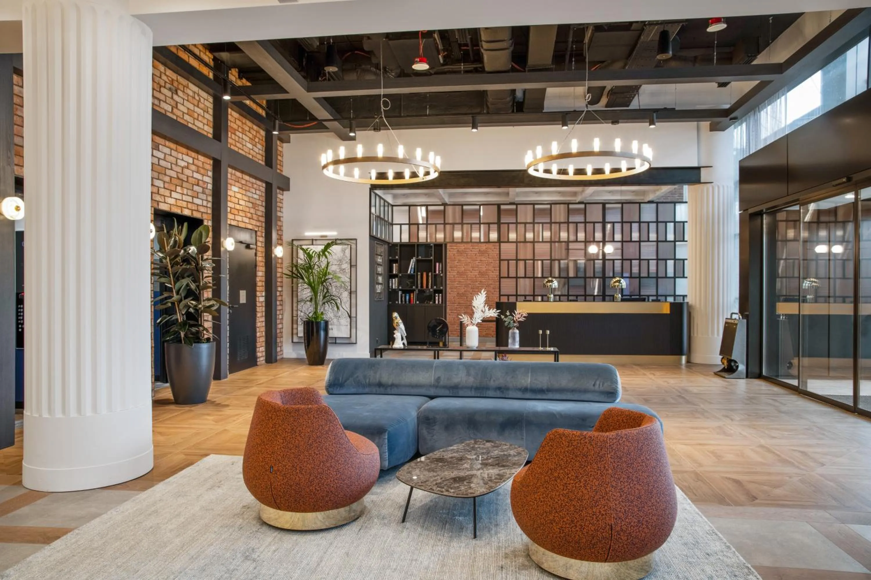 Lobby or reception in Golden Tulip Warszawa Centrum