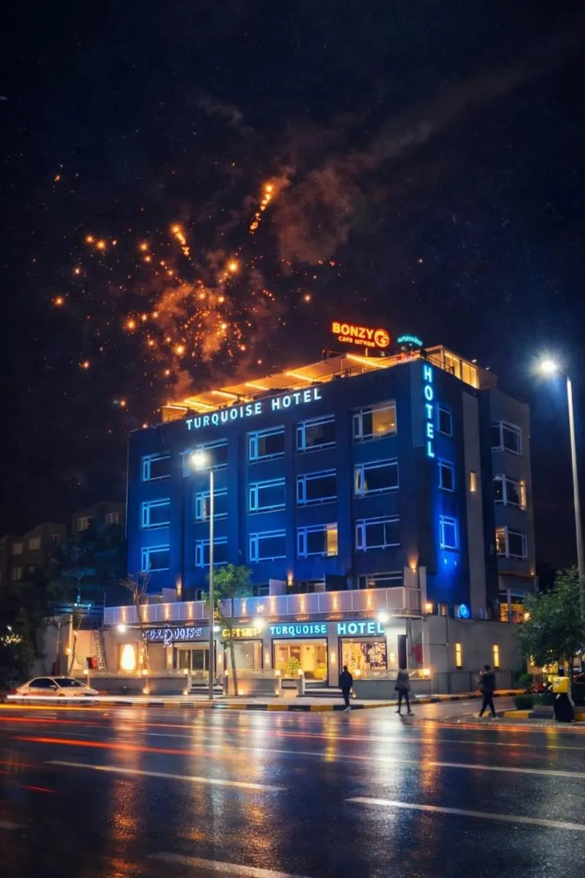 Property building in Turquoise Pyramids & Grand Egyptian museum view Hotel