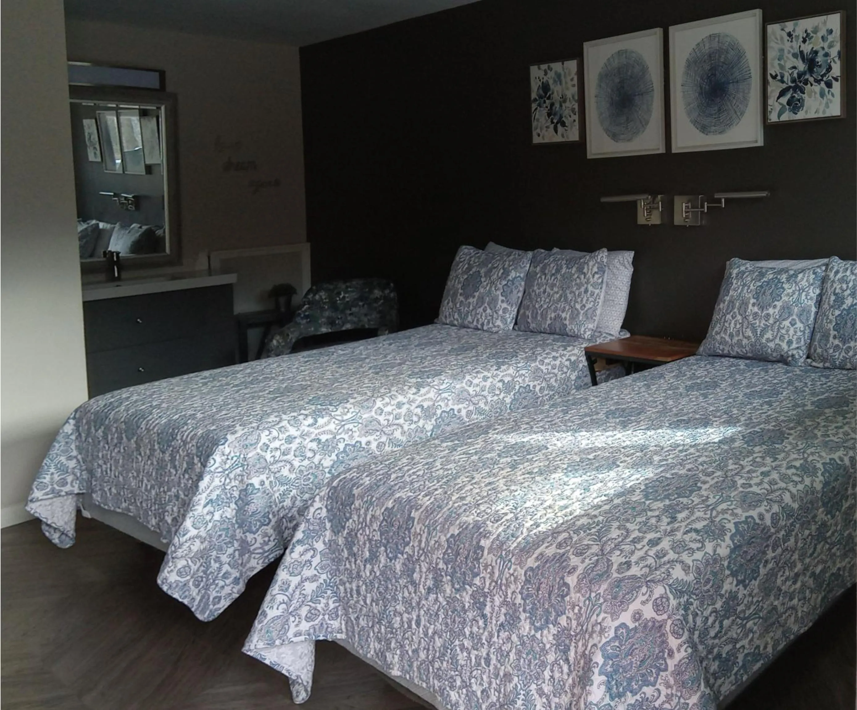 Bed in Hotel Lake Anna