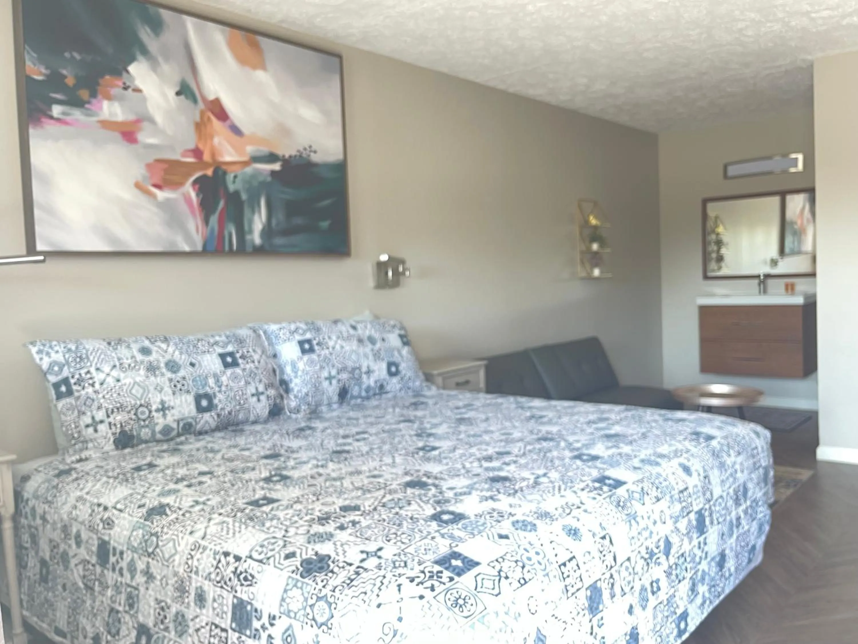 Bedroom, Bed in Hotel Lake Anna