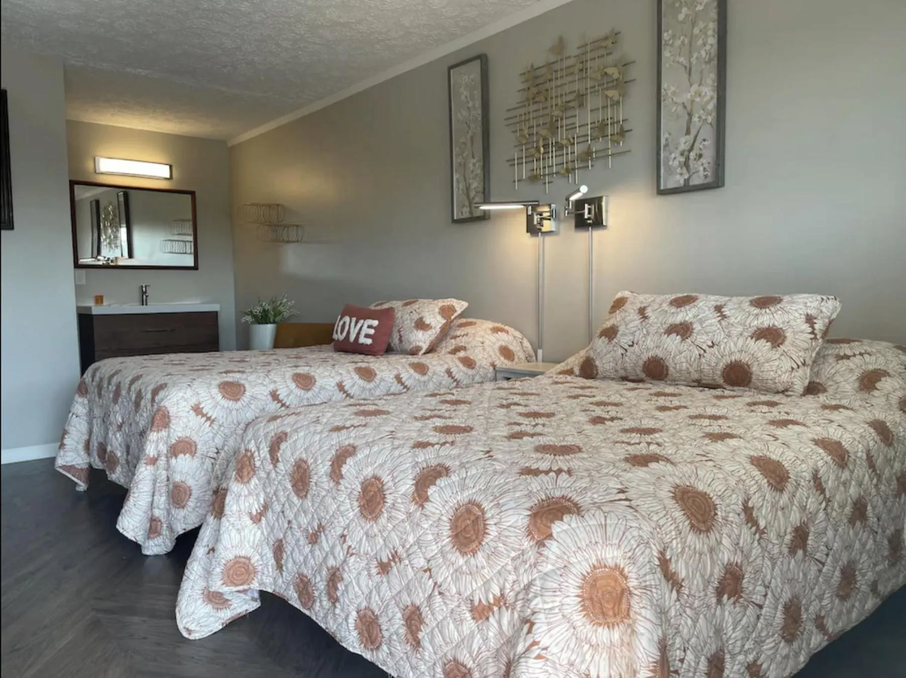 Bed in Hotel Lake Anna