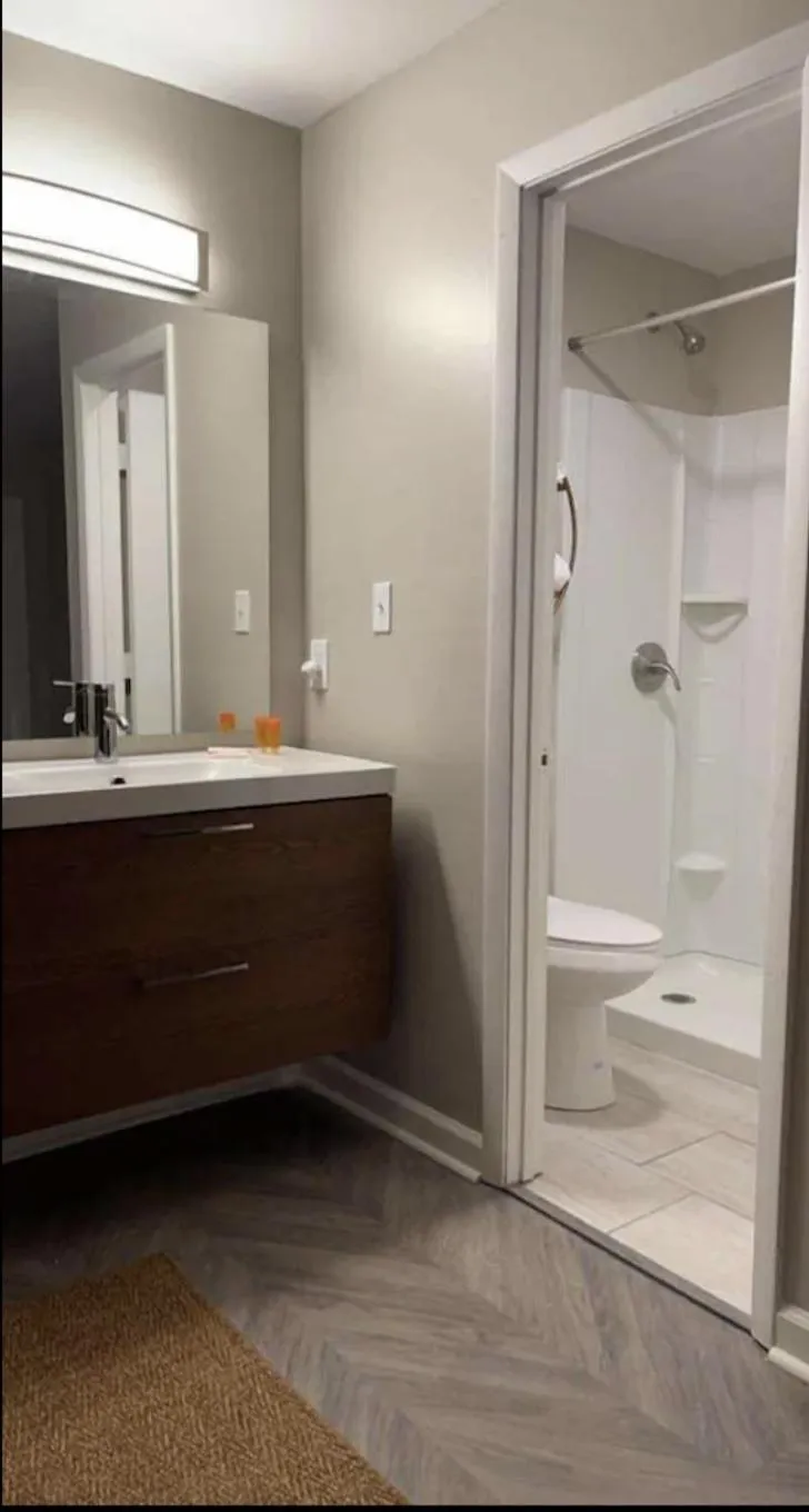 Toilet in Hotel Lake Anna