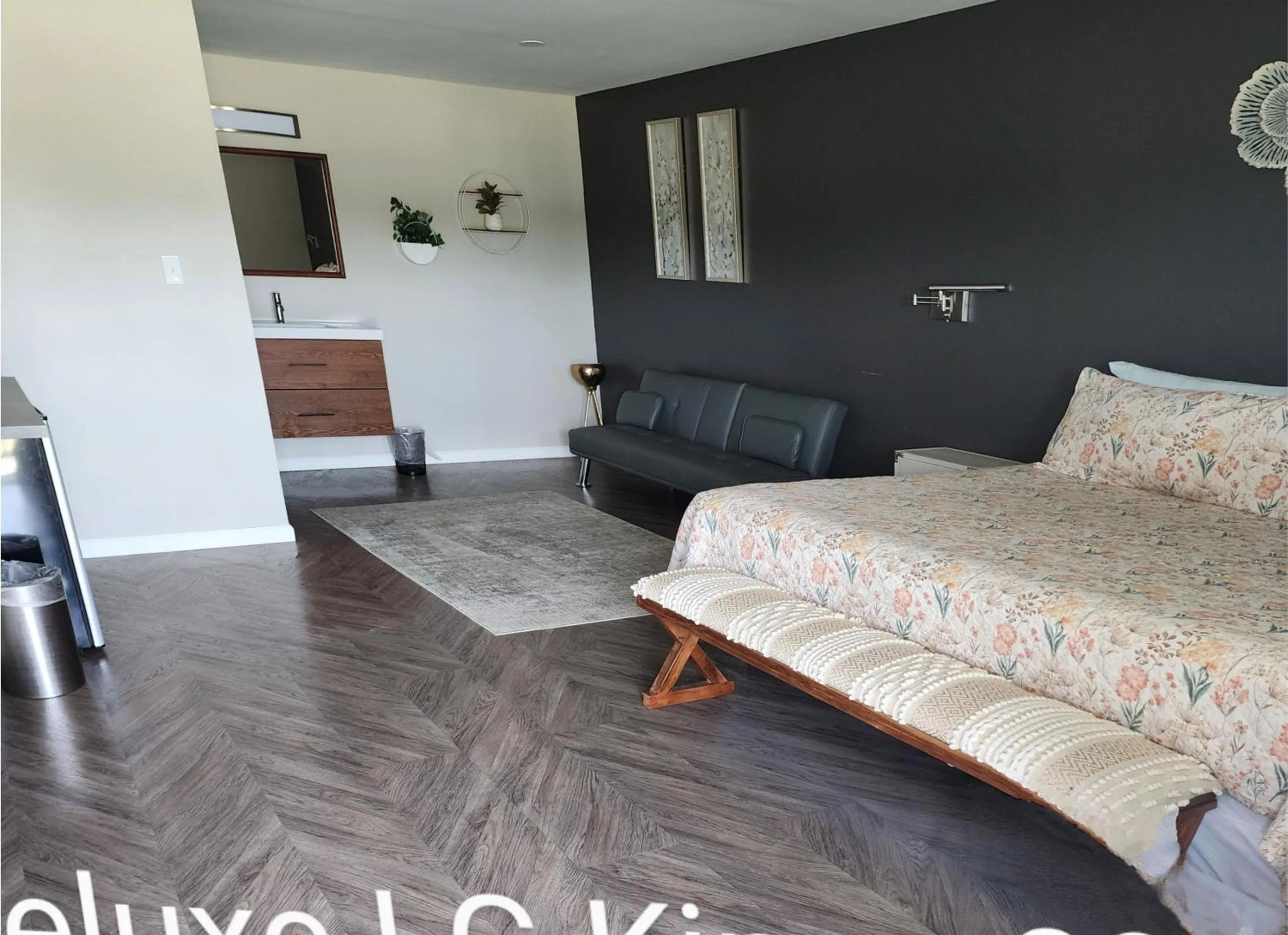 Bed in Hotel Lake Anna