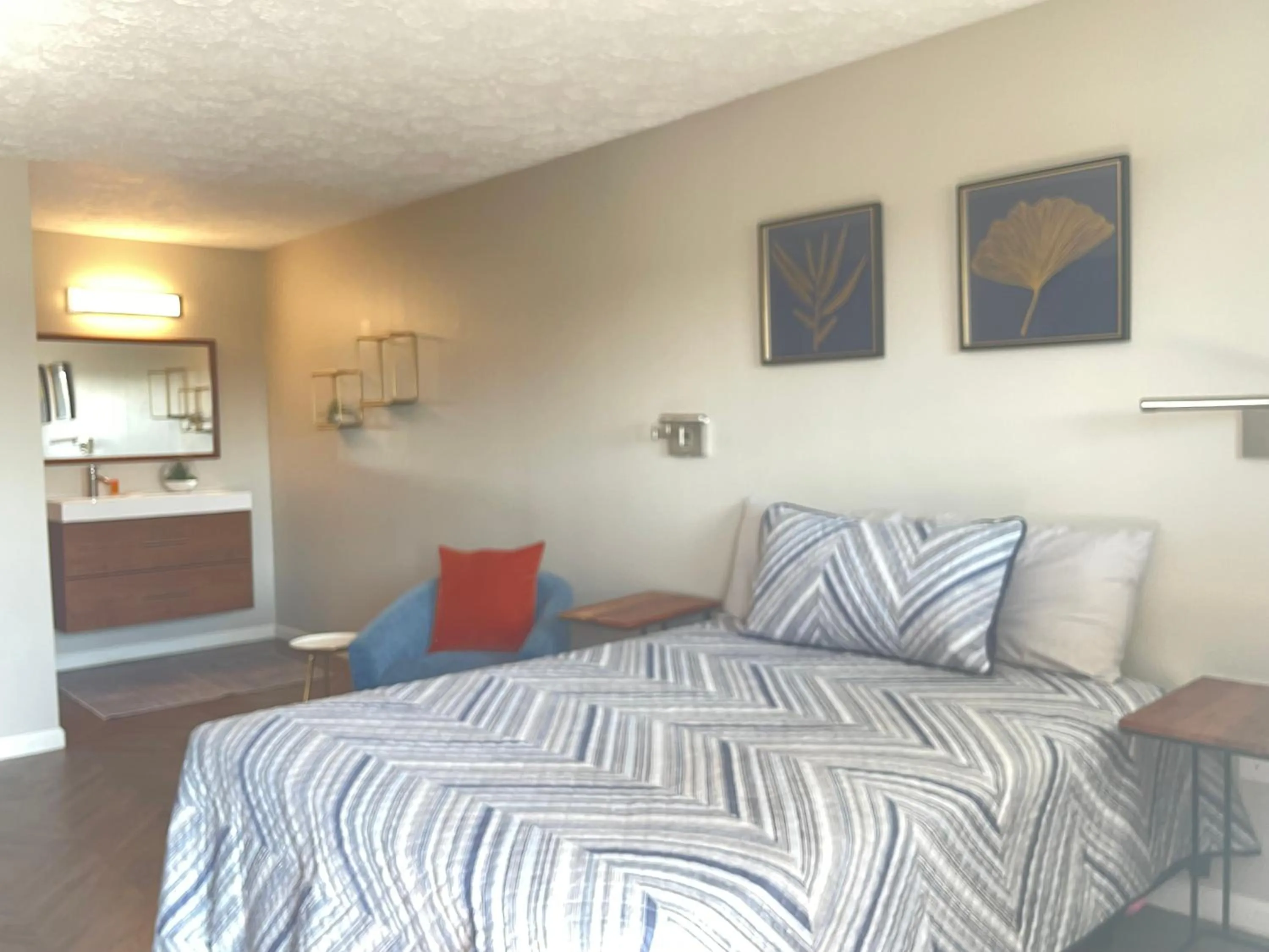 Bed in Hotel Lake Anna