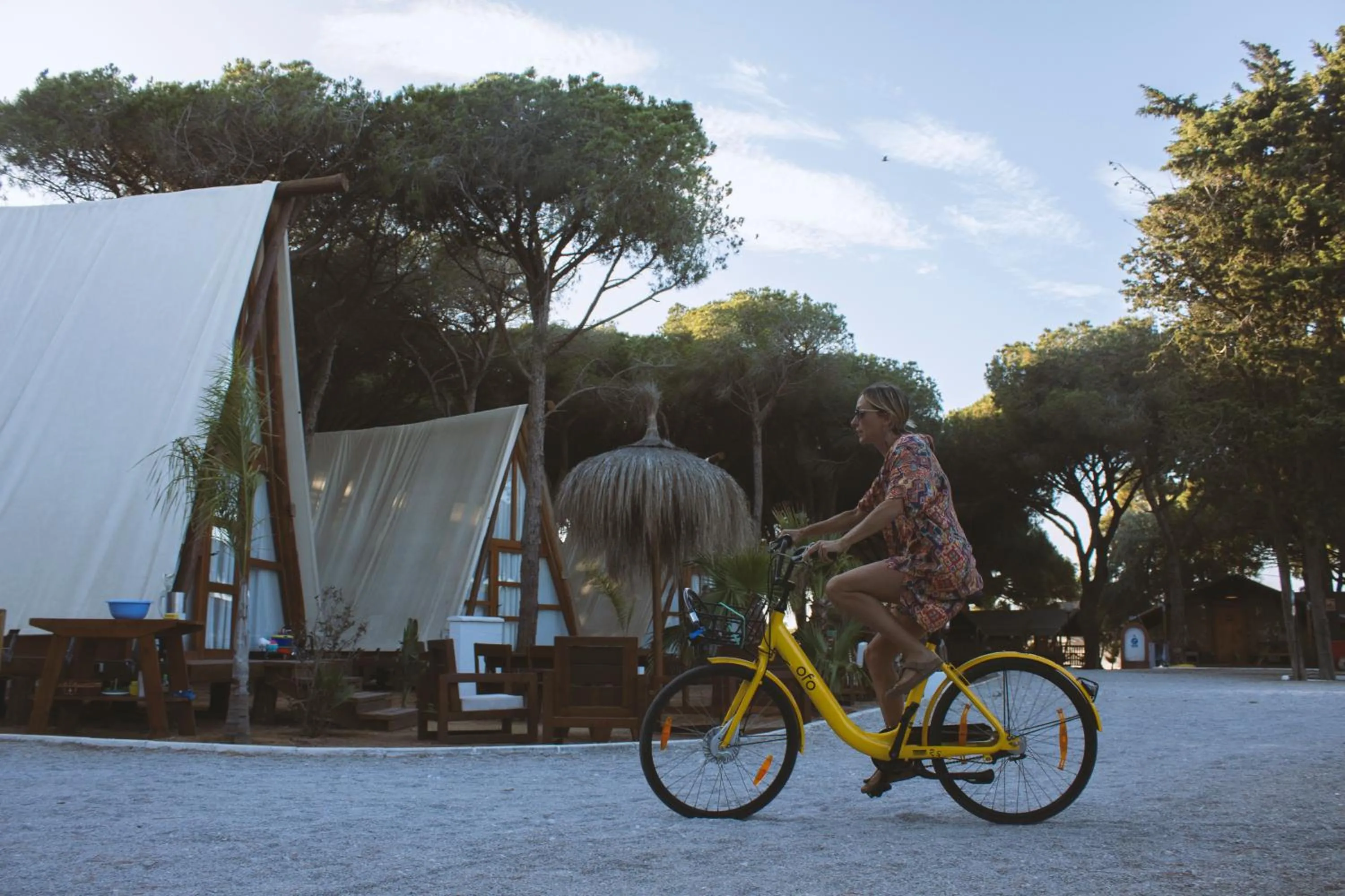 Cycling in TAIGA Conil