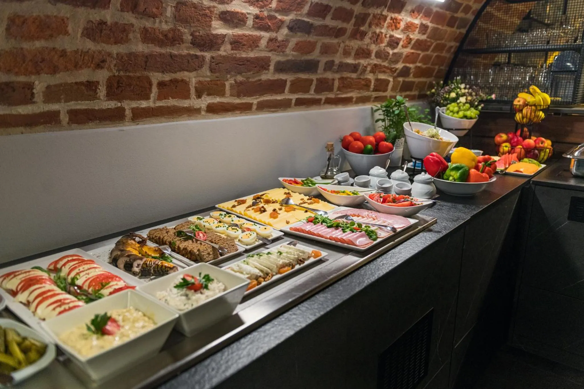 Breakfast in Hotel Logos Kraków