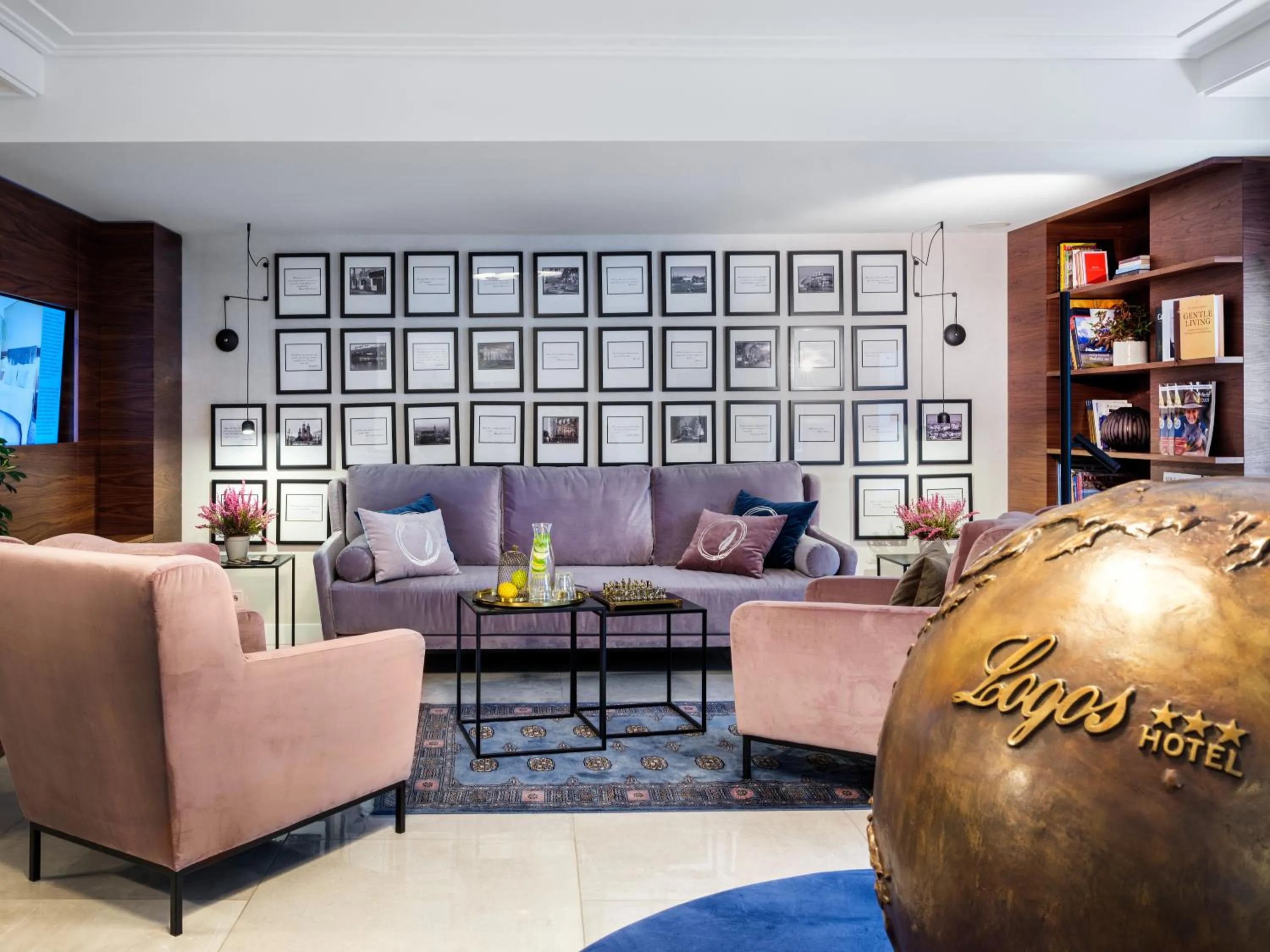 Lobby or reception in Hotel Logos Kraków