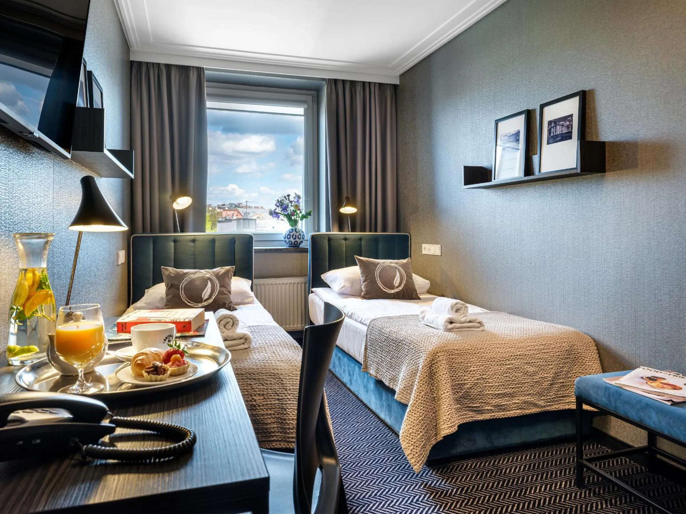 Photo of the whole room, Bed in Hotel Logos Kraków