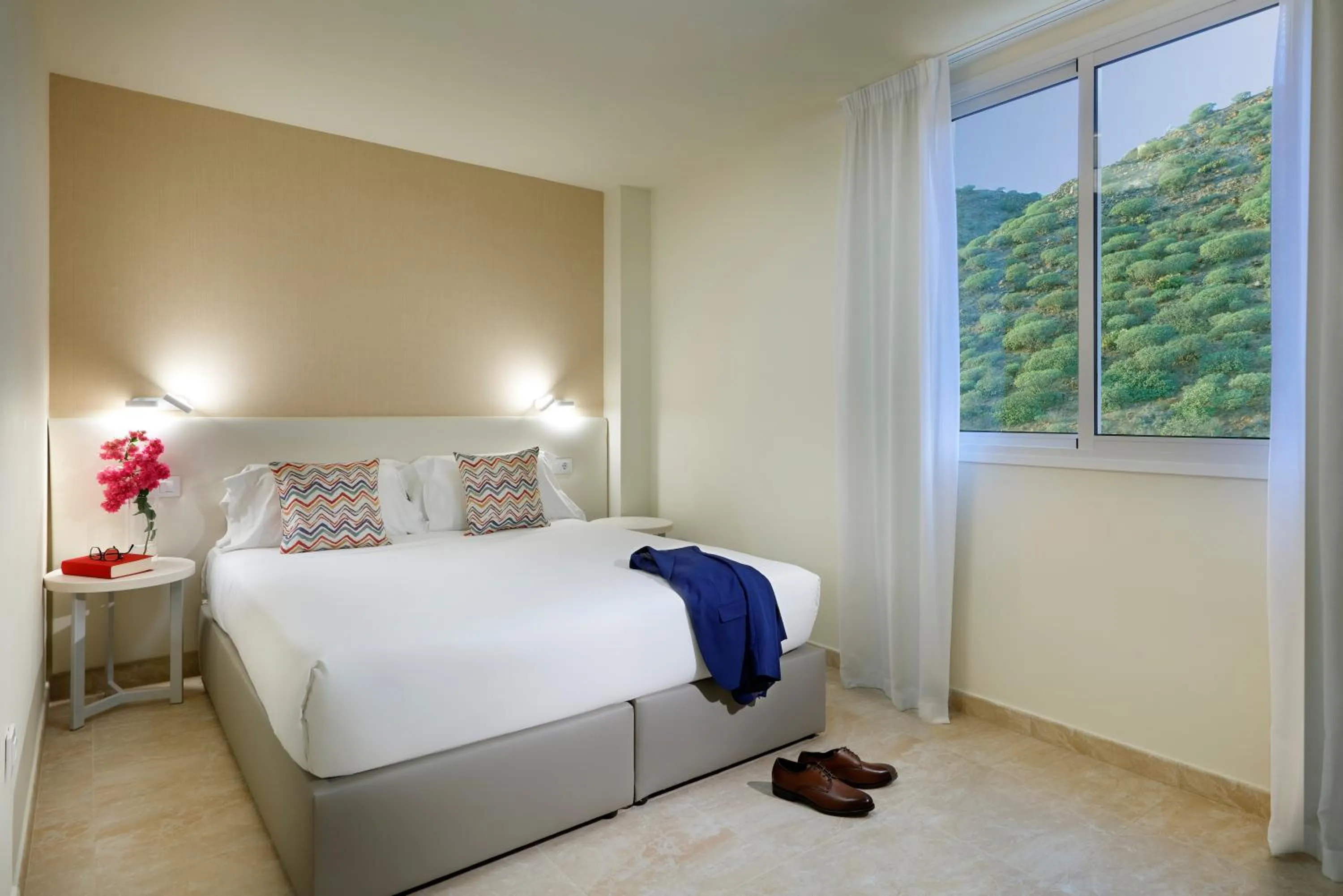 Bedroom, Bed in Marinell Collection Palm-Mar