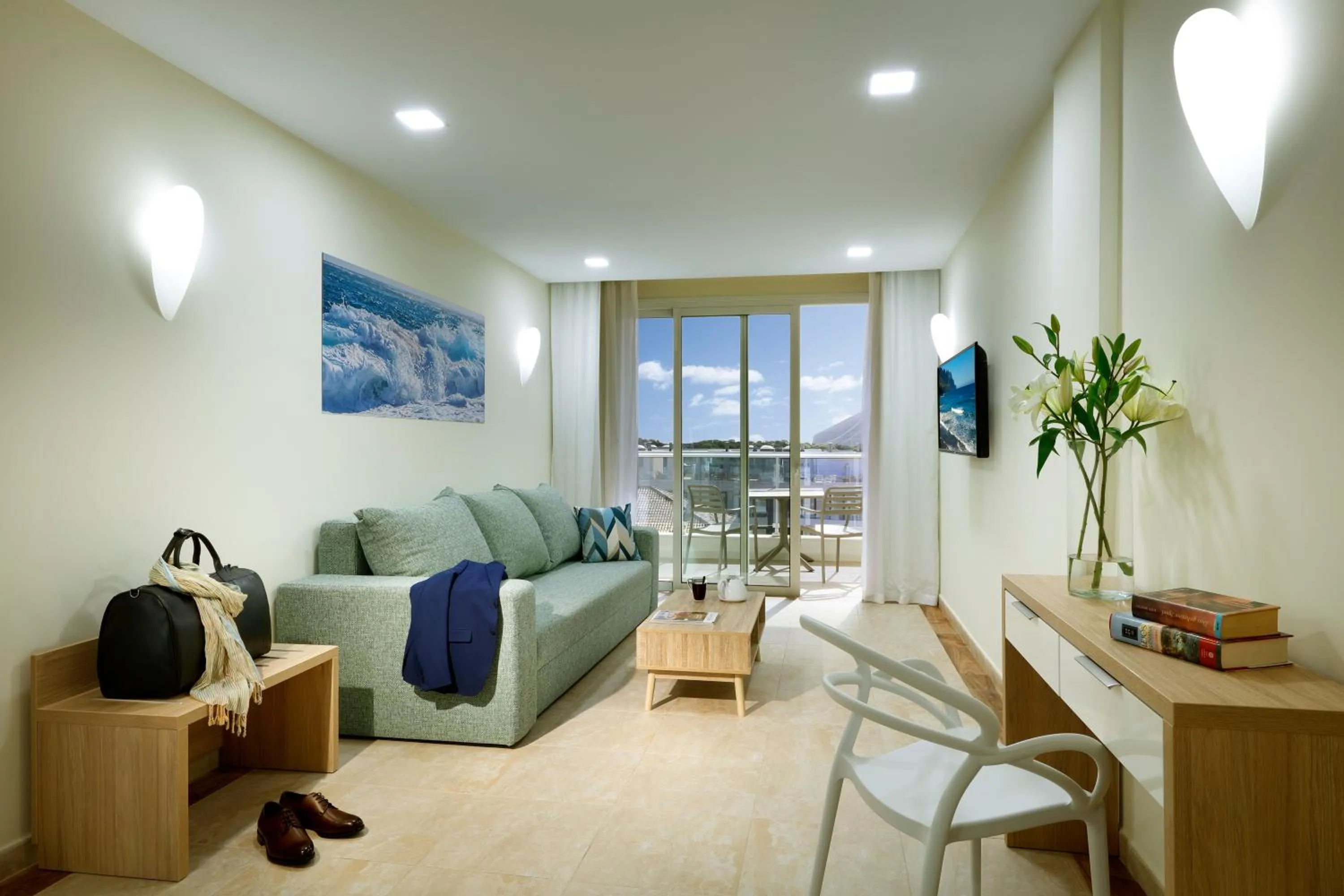 Living room in Marinell Collection Palm-Mar