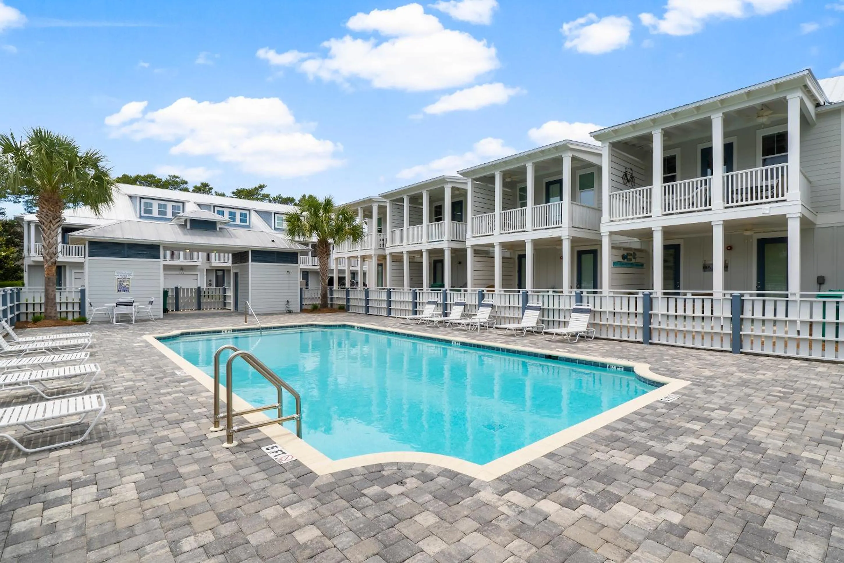 Property building in 30A Townhomes at Seagrove by Panhandle Getaways