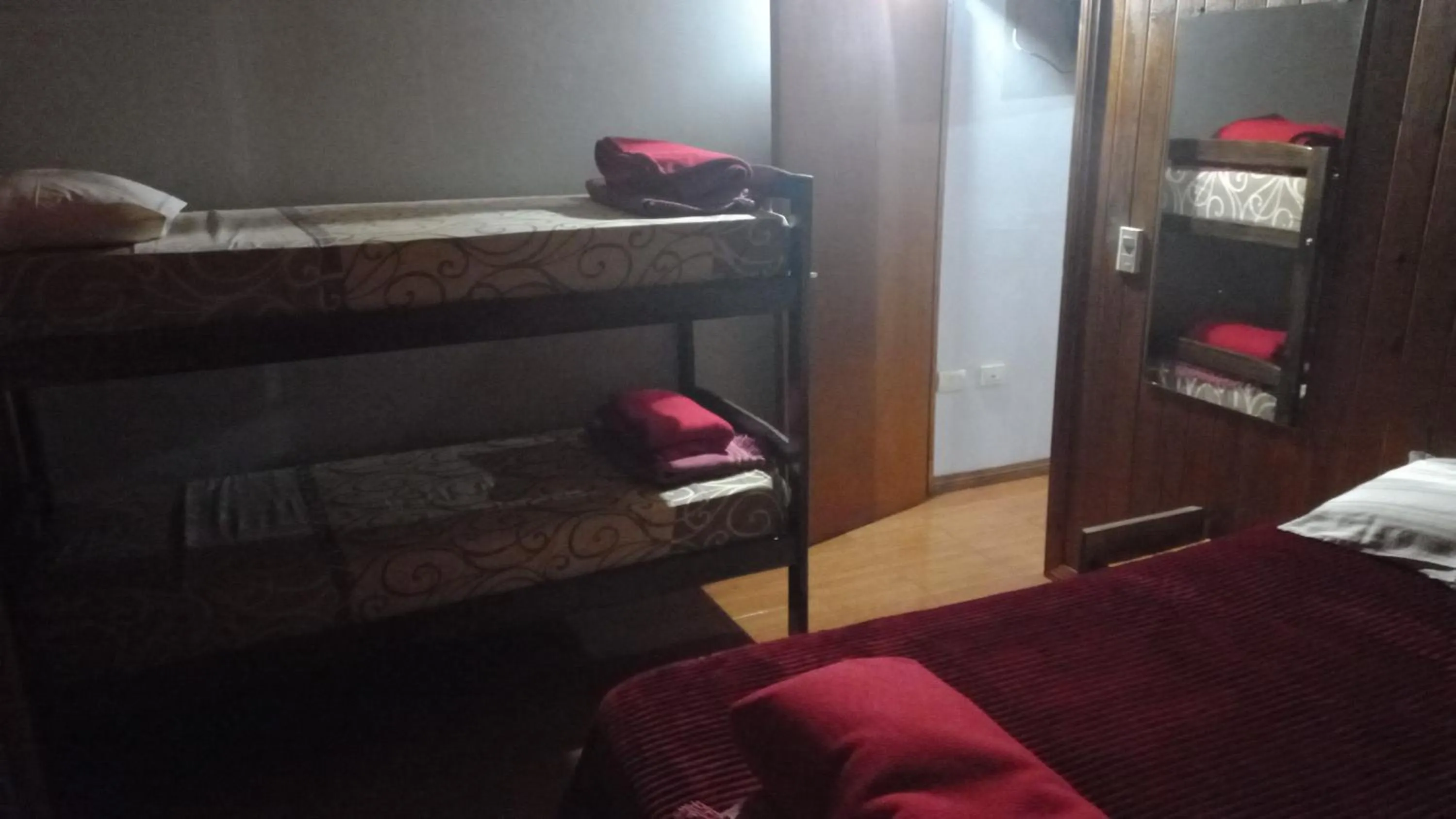 Bed in Cabañas Raíces Pampeanas