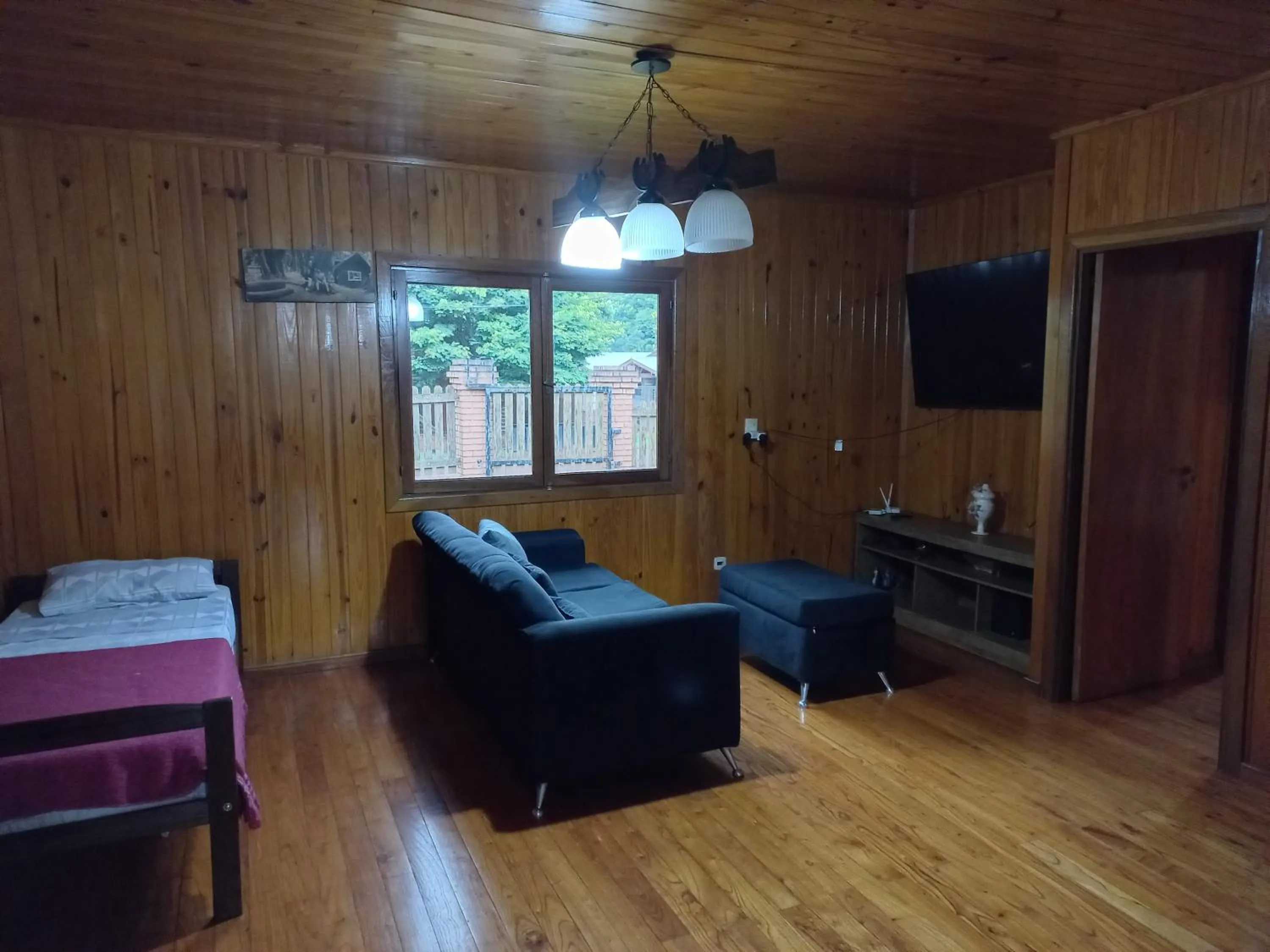 Bed in Cabañas Raíces Pampeanas