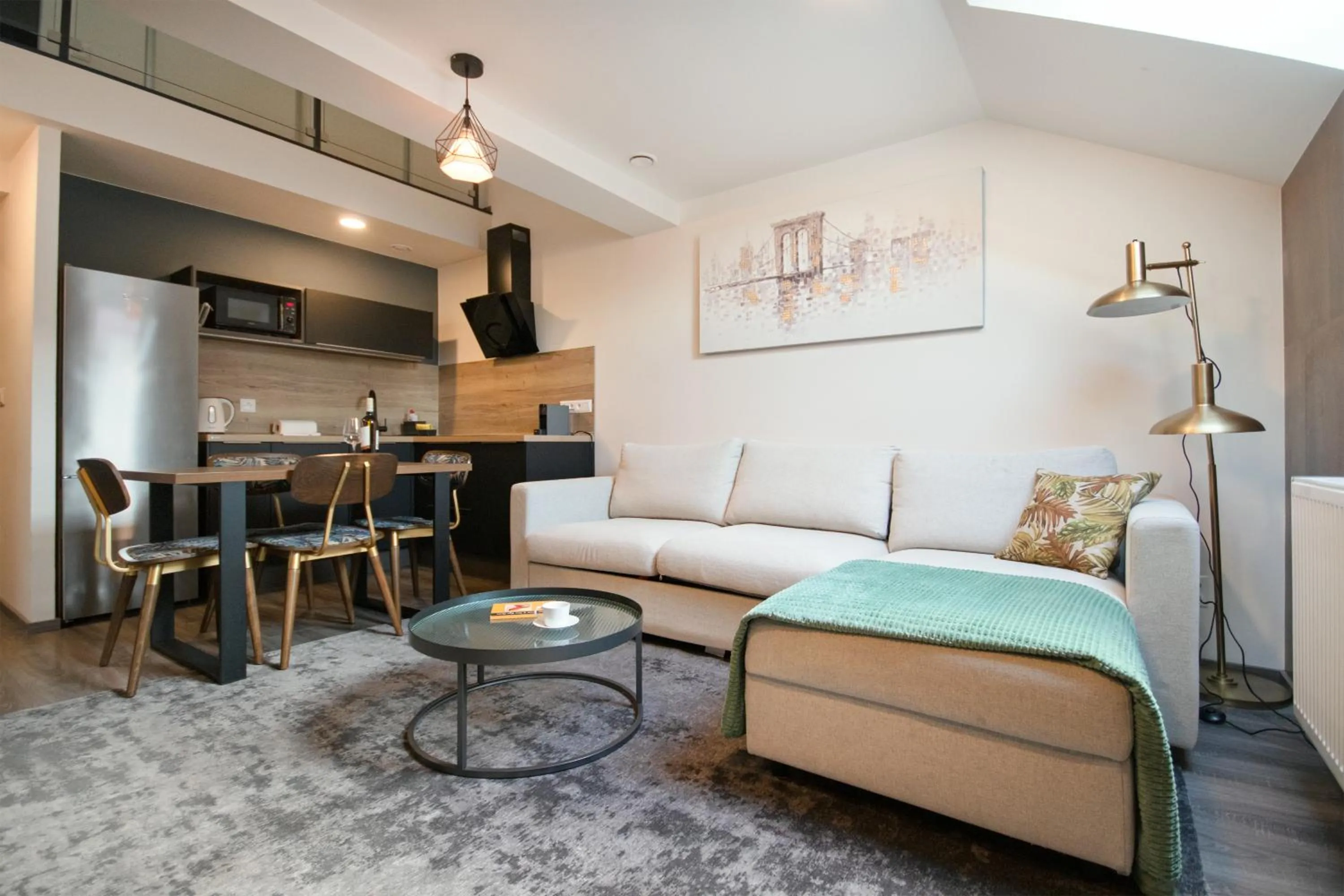 Living room in CORU House