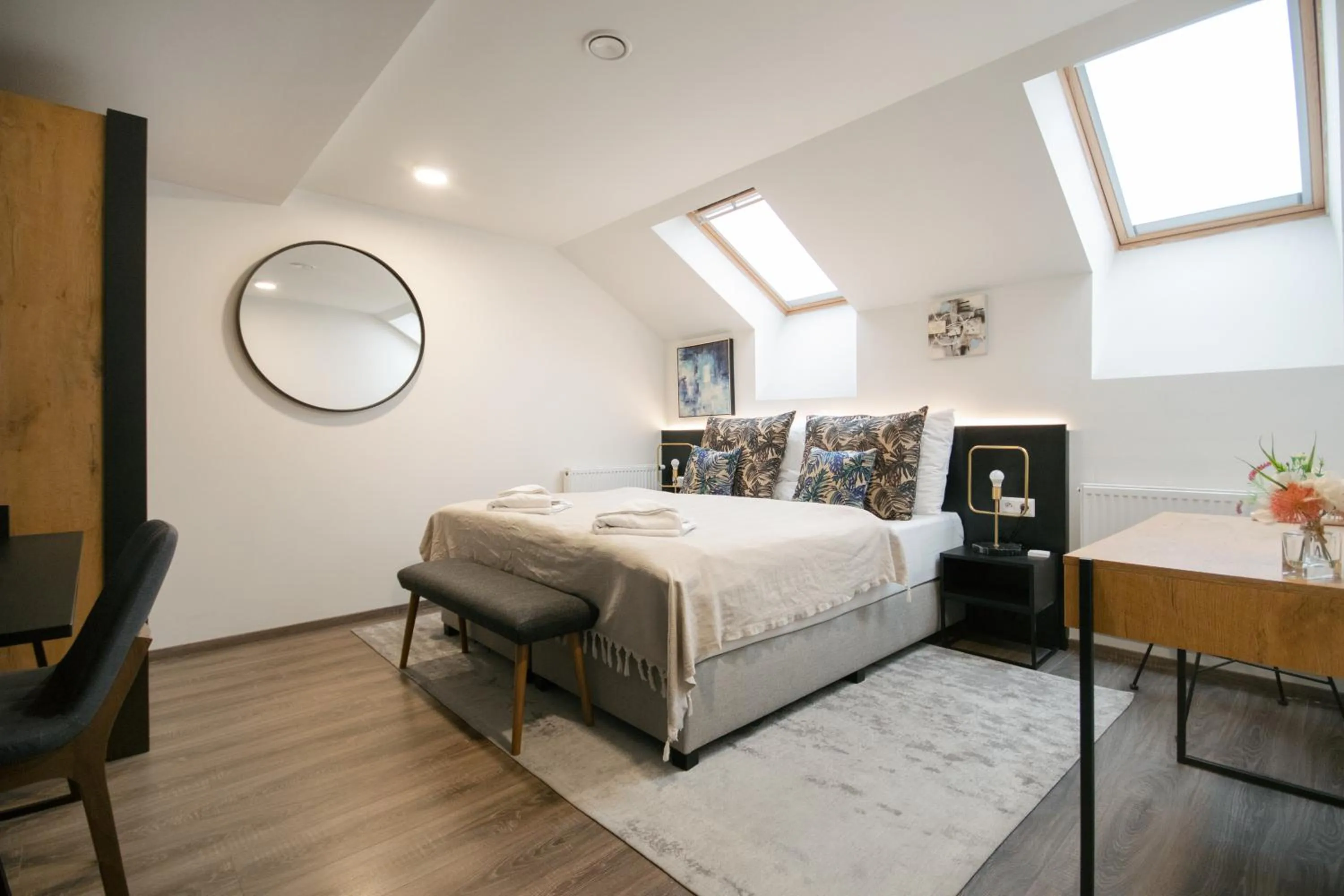 Bedroom, Bed in CORU House