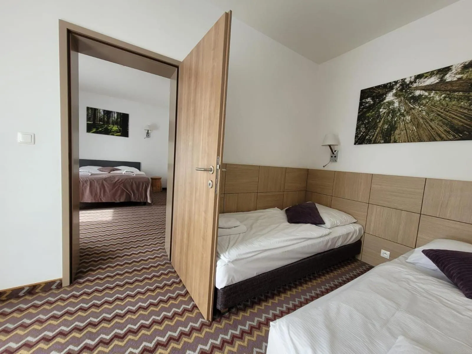 Bed in Boutique Eco Hotel Sasanka