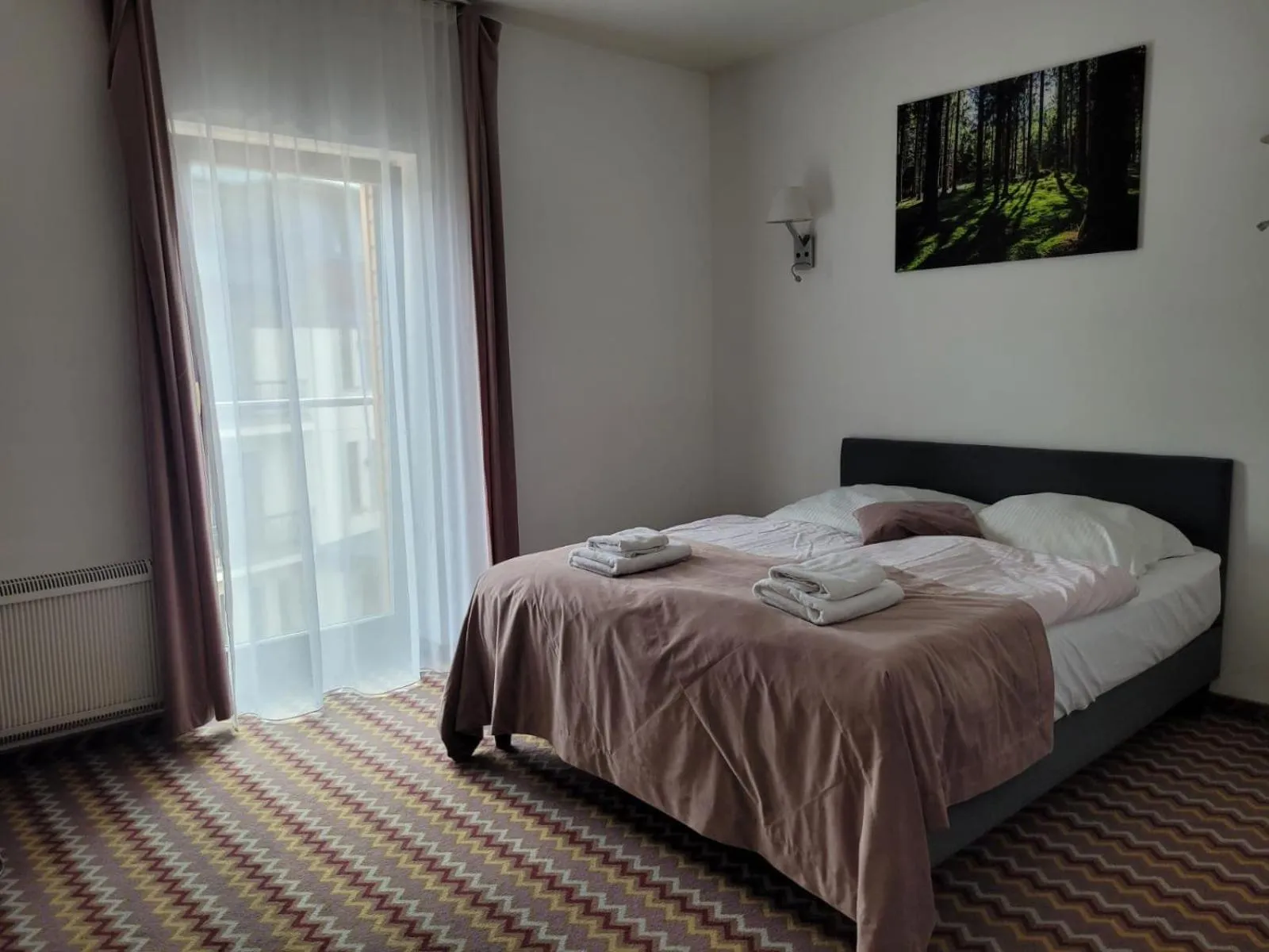 Bed in Boutique Eco Hotel Sasanka