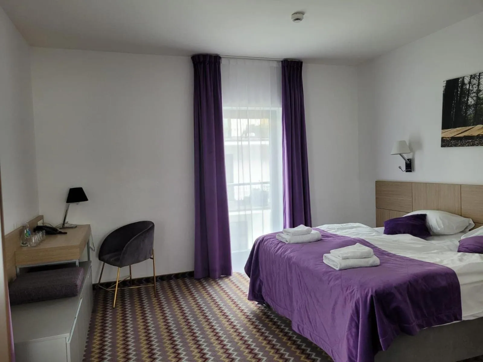 Bed in Boutique Eco Hotel Sasanka