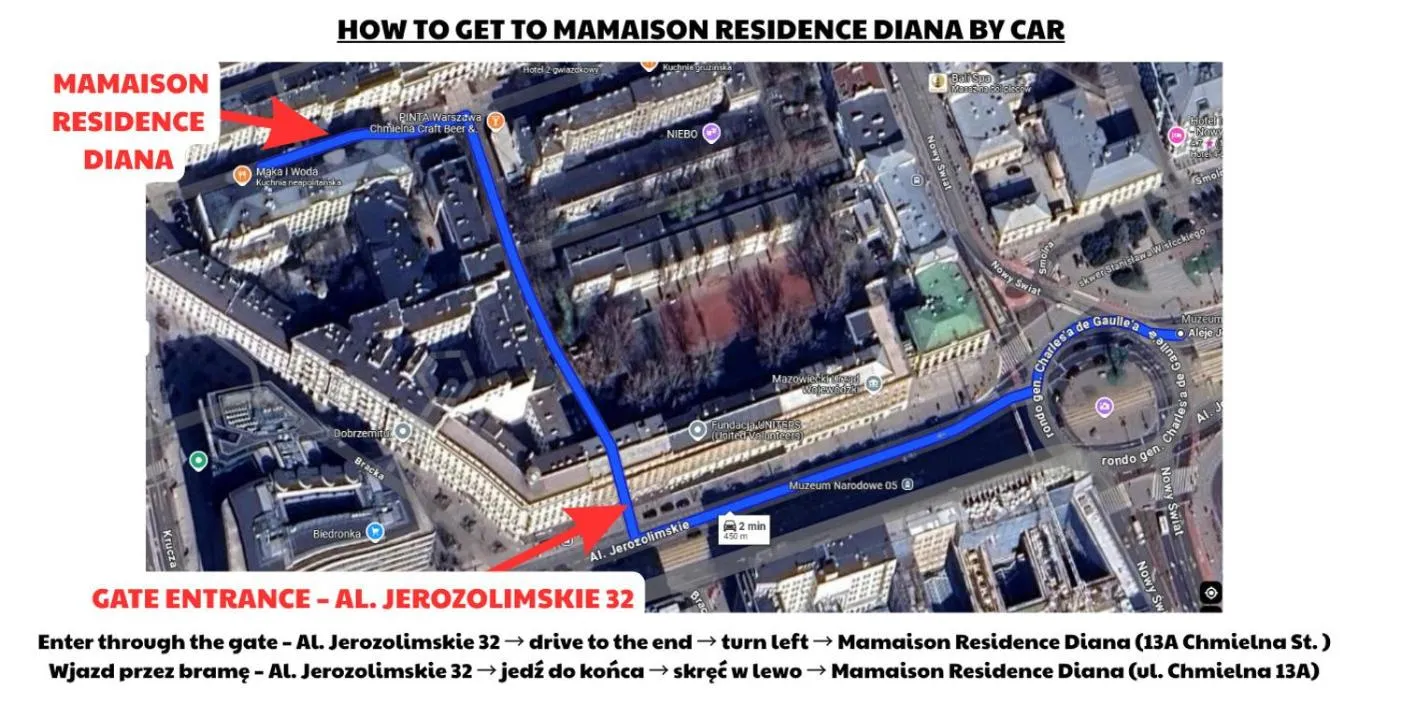 Parking in Mamaison Residence Diana