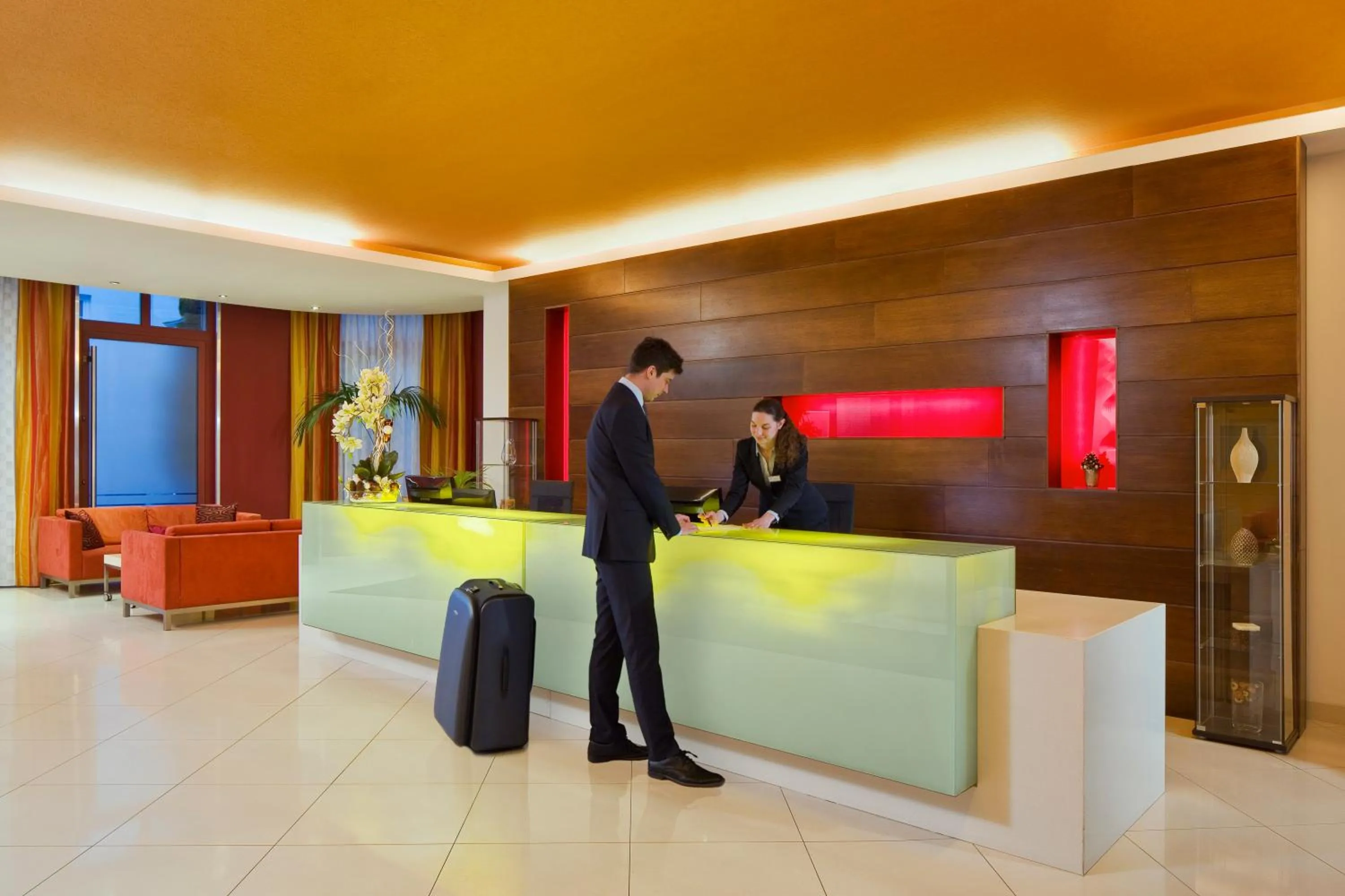 Lobby or reception in Mamaison Residence Diana