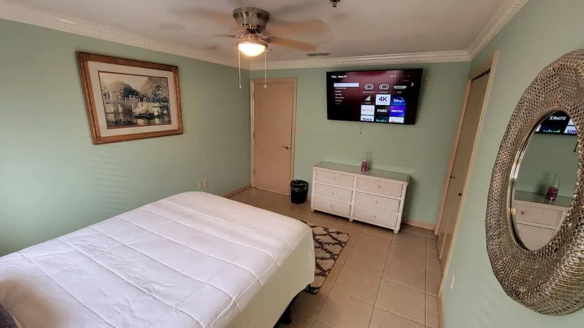 Bed in Campeche Triplex Unit A