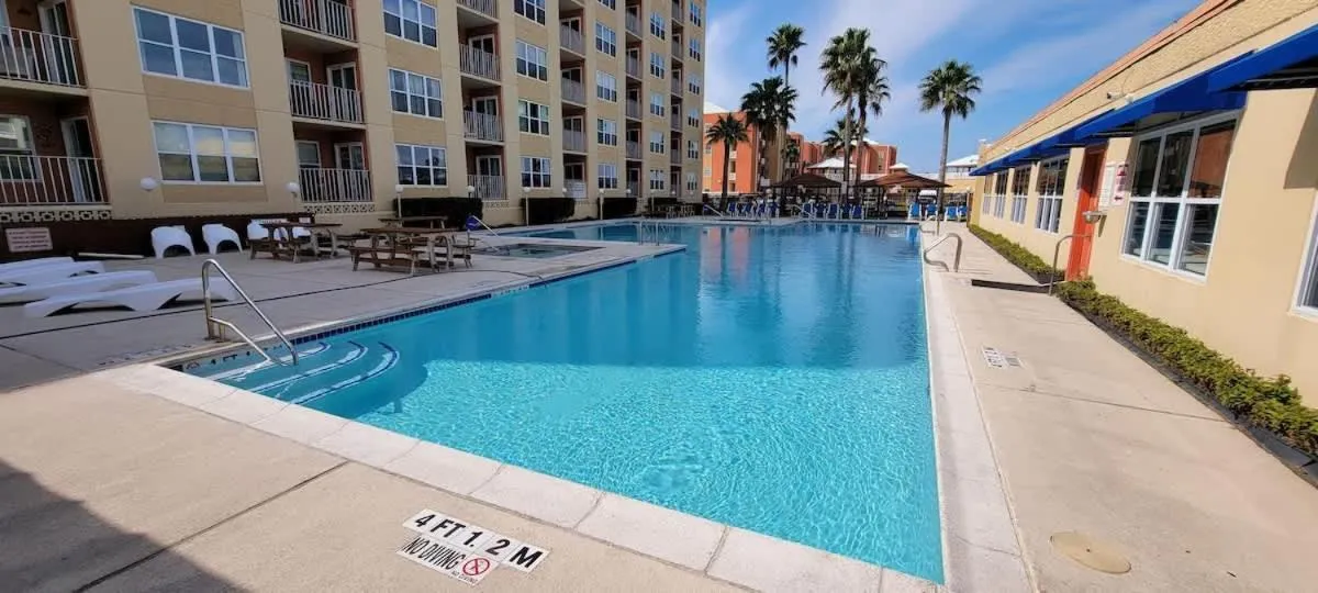 Swimming pool in Gulfview II #408