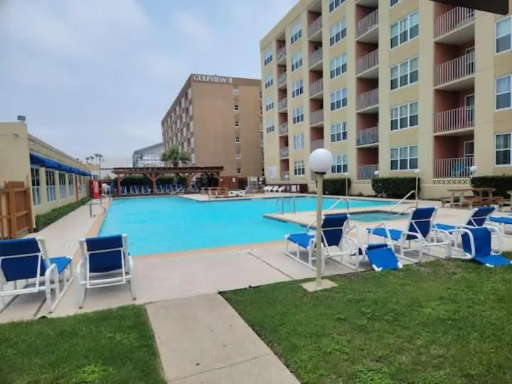 Swimming pool in Gulfview II #604