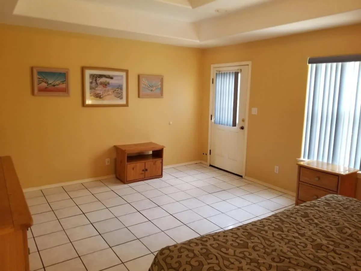 Bed in Blue Siren House