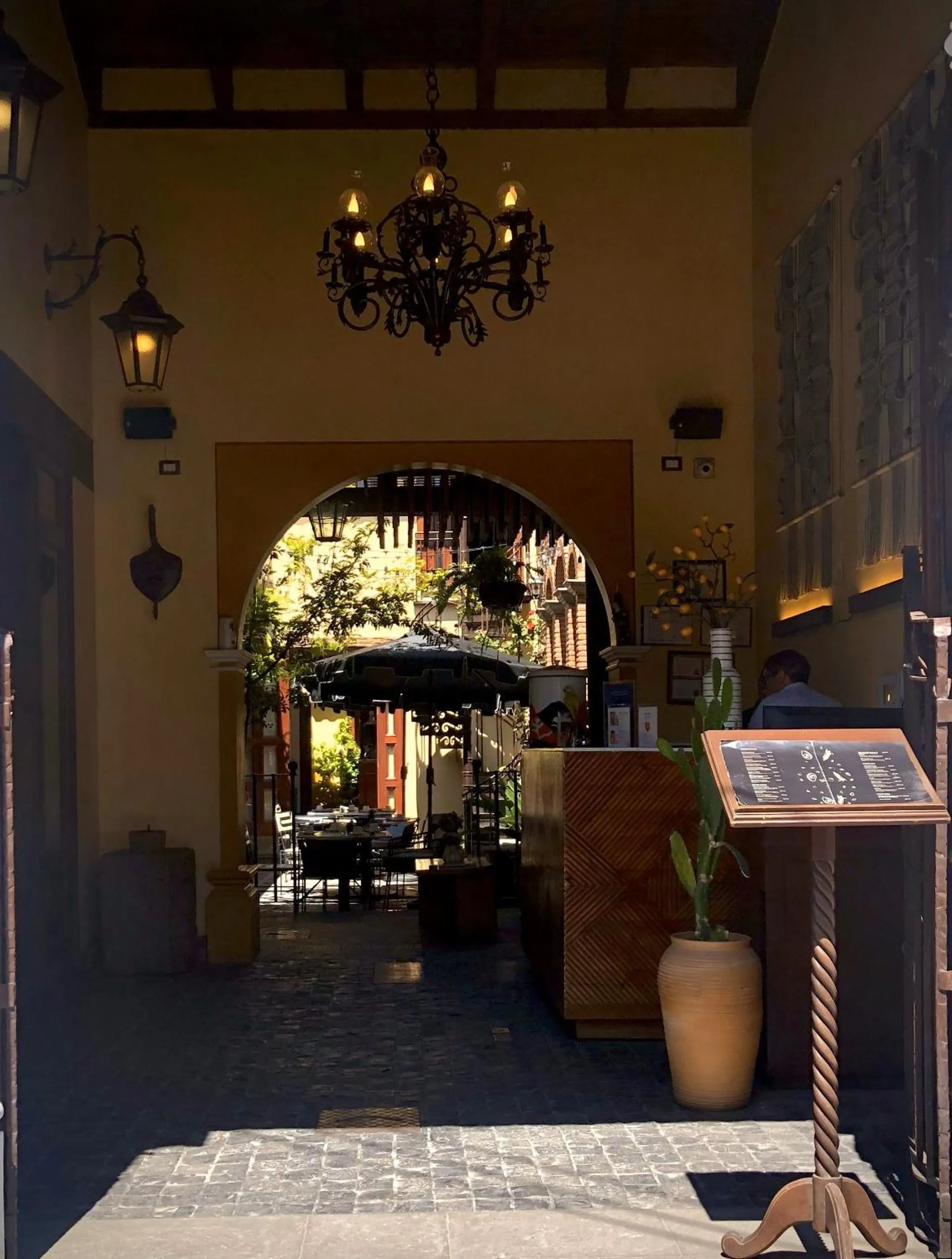 Lobby or reception in Mestizo Antigua