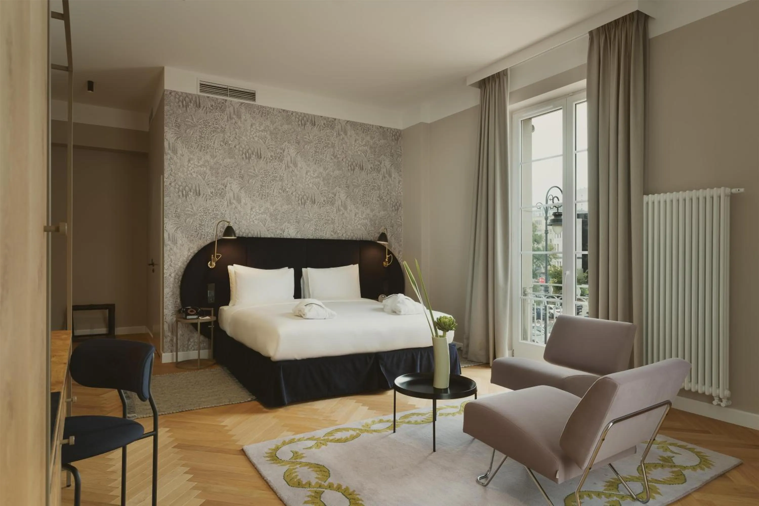 Bedroom, Bed in Flaner Hotel, WorldHotels Crafted