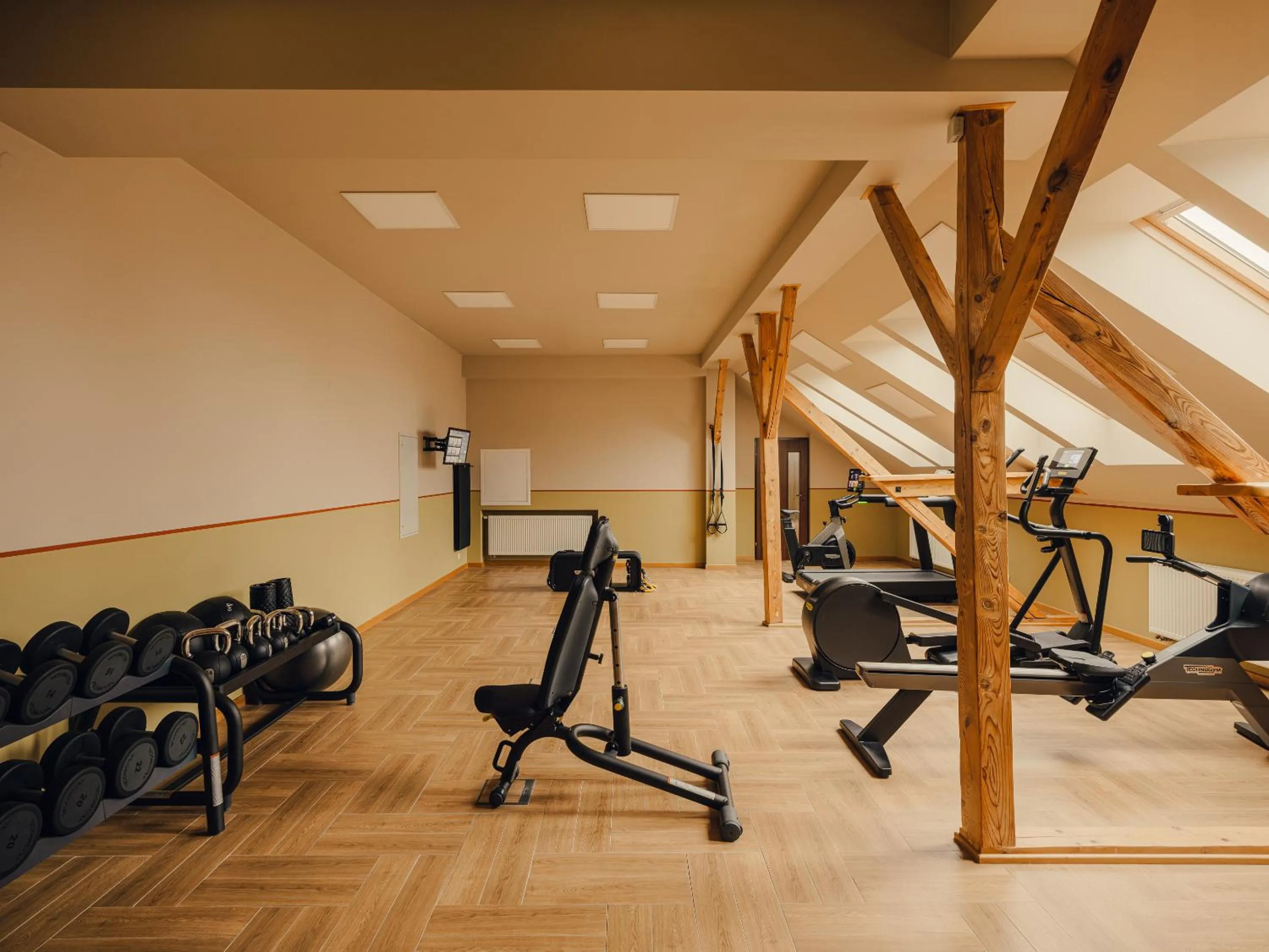 Fitness centre/facilities in Flaner Hotel, WorldHotels Crafted