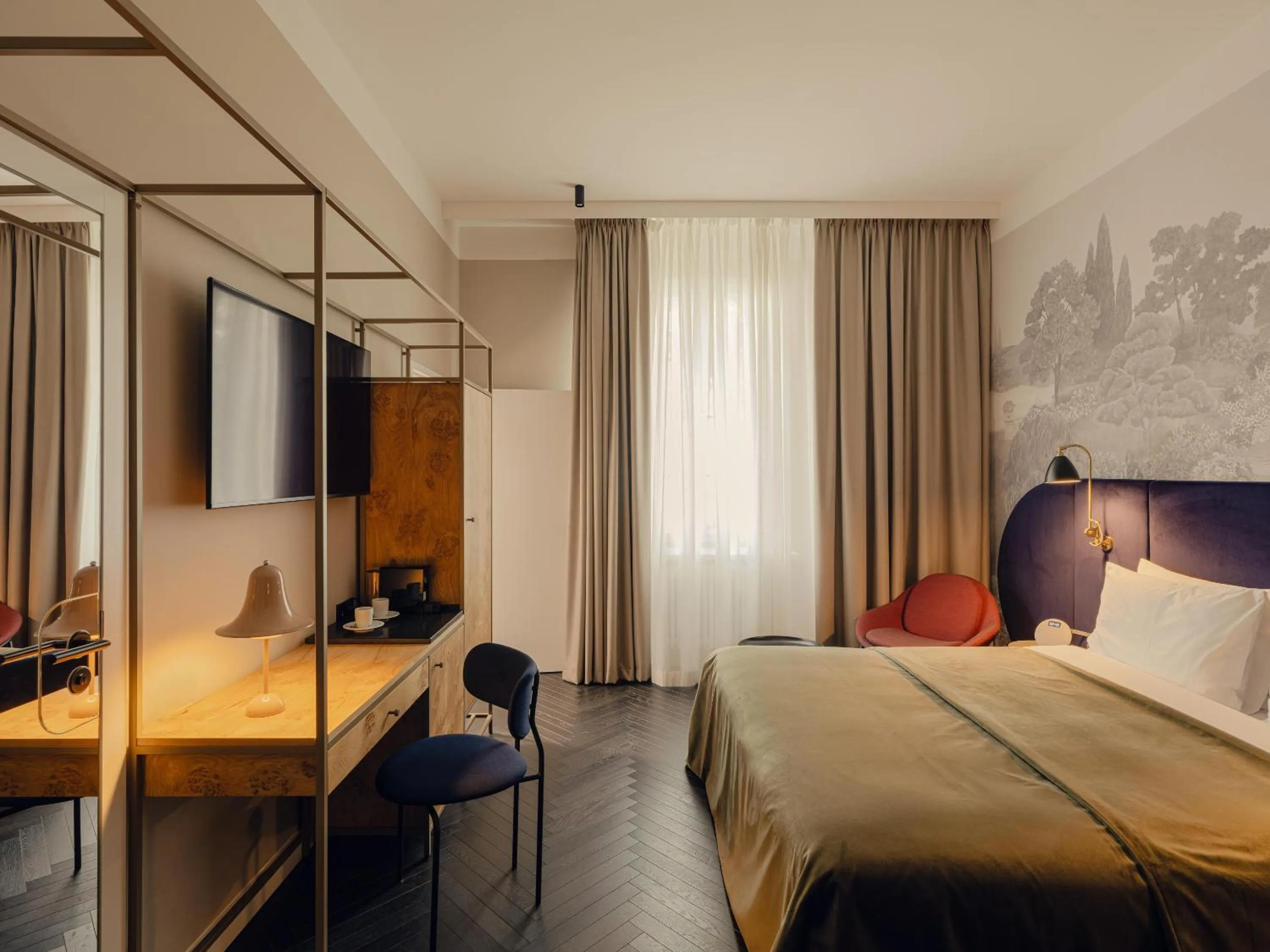 Bedroom, Bed in Flaner Hotel, WorldHotels Crafted