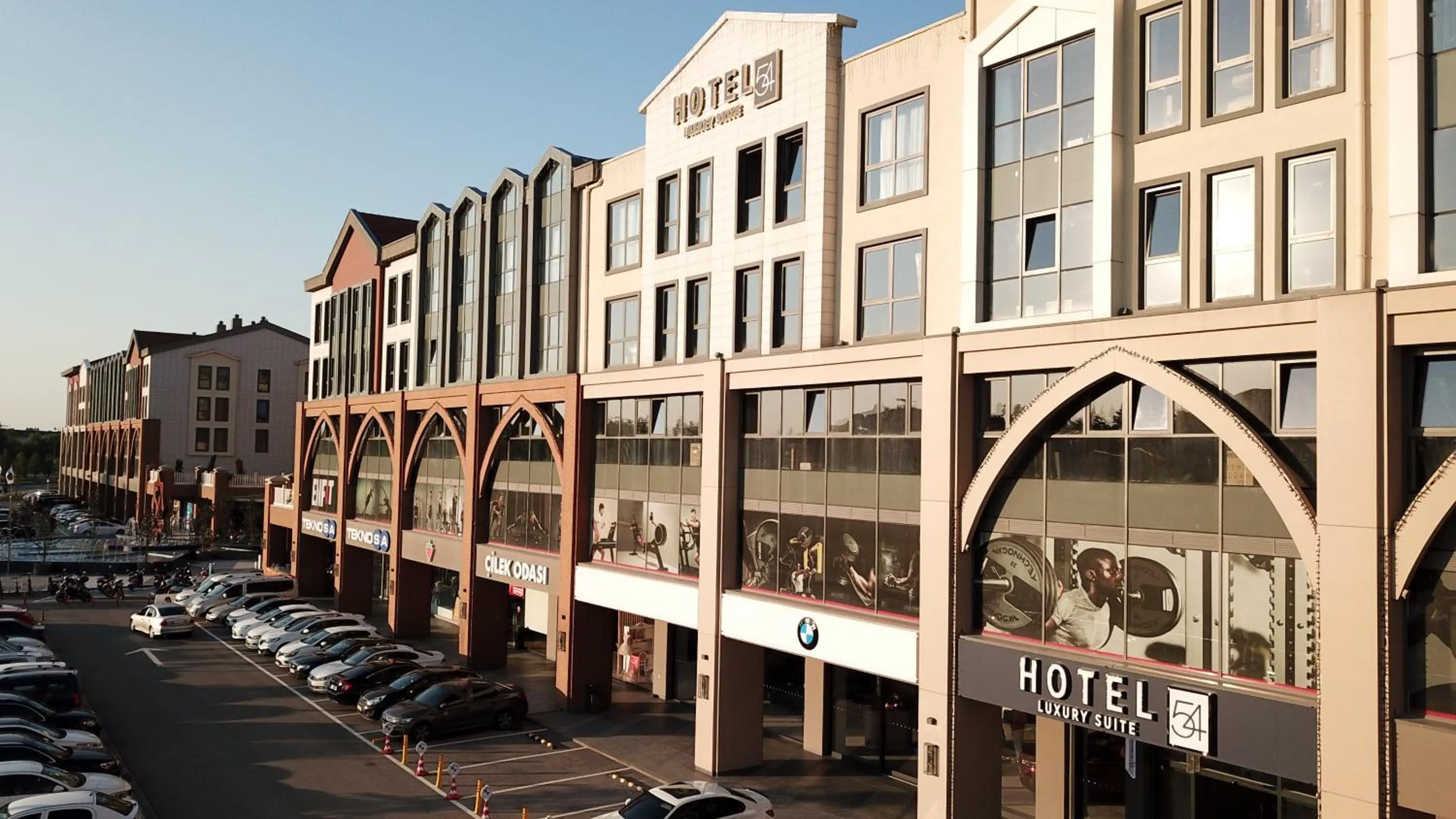 Property building in Hotel54