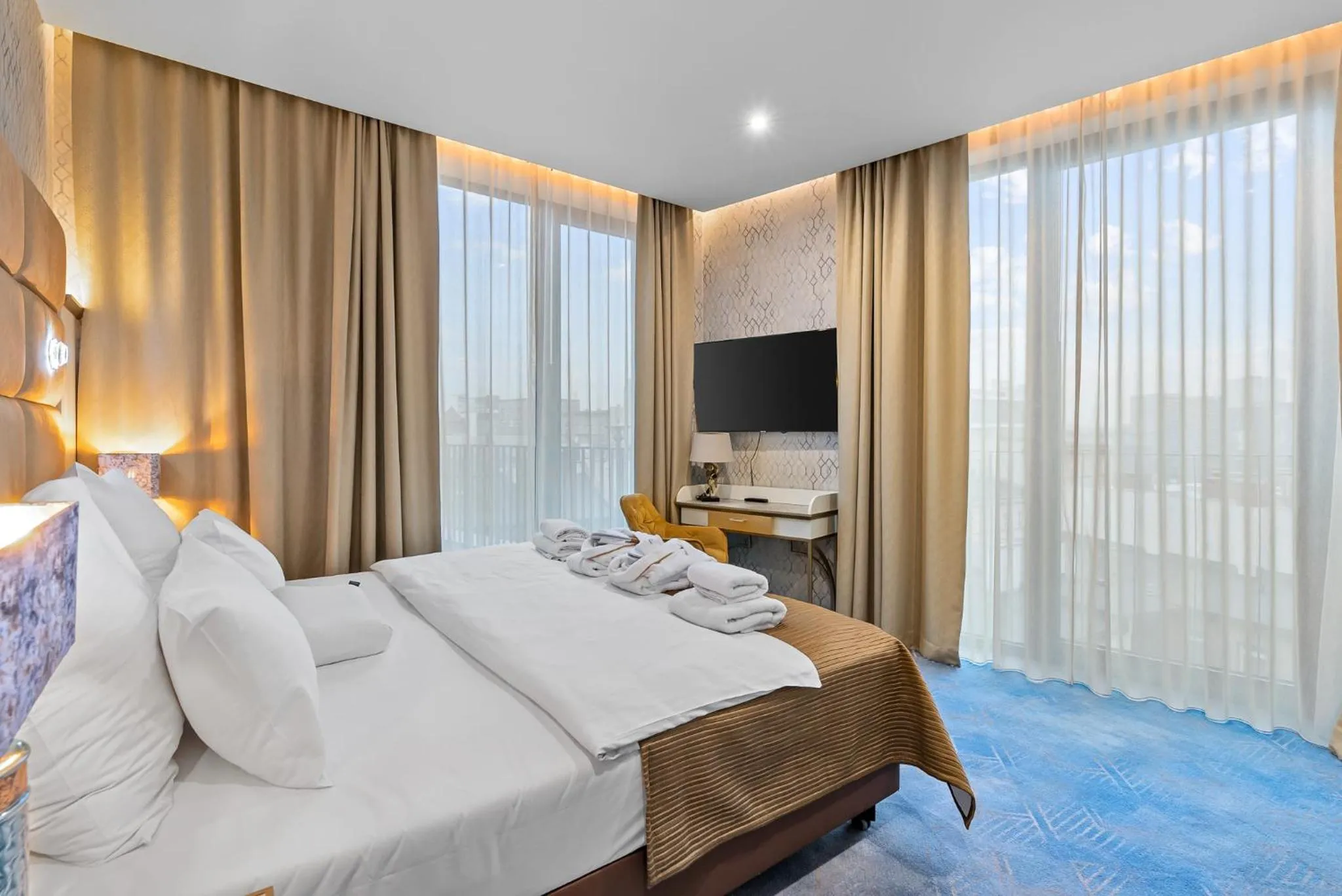 Bed in Hotel Diament Plaza Katowice