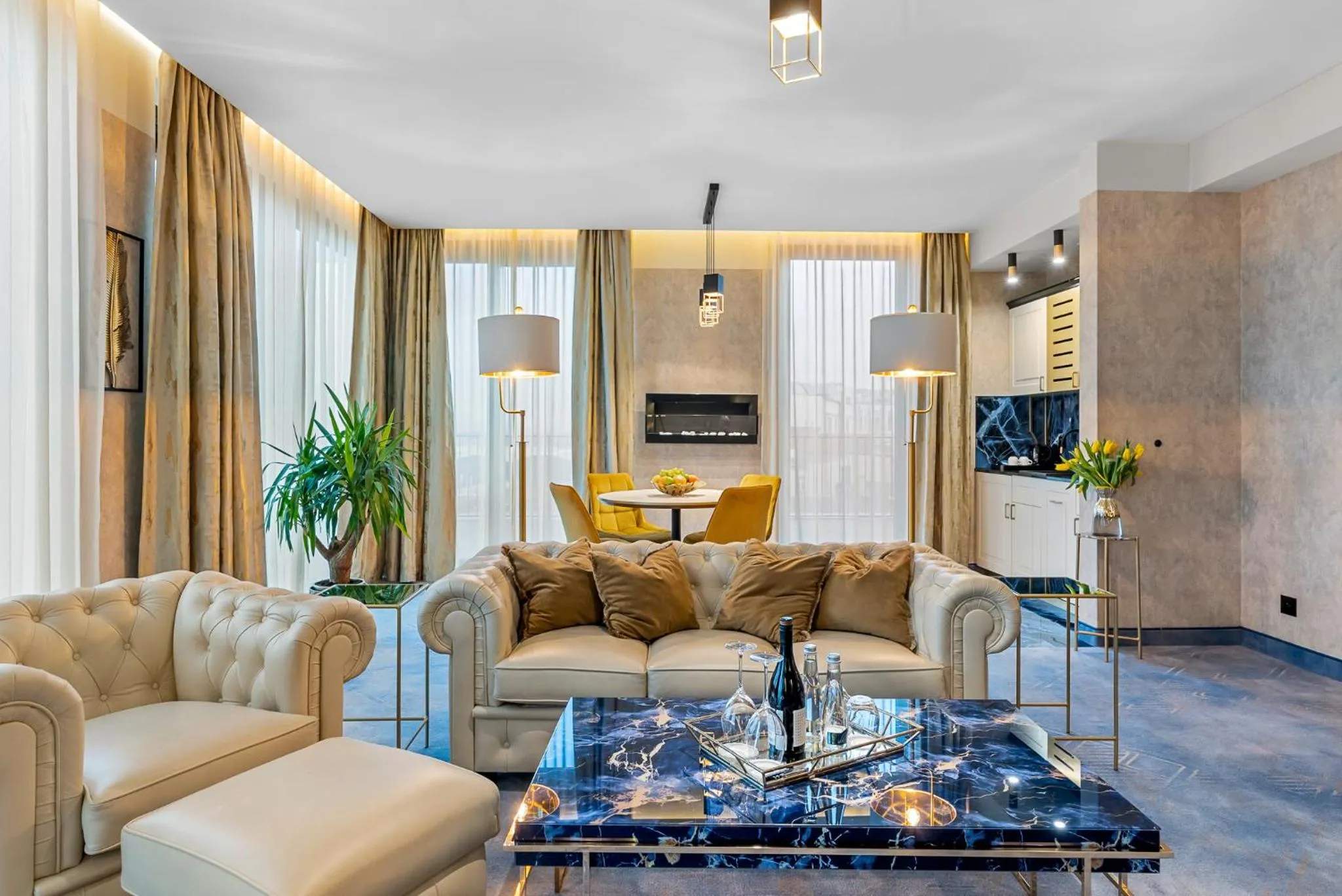 Living room in Hotel Diament Plaza Katowice