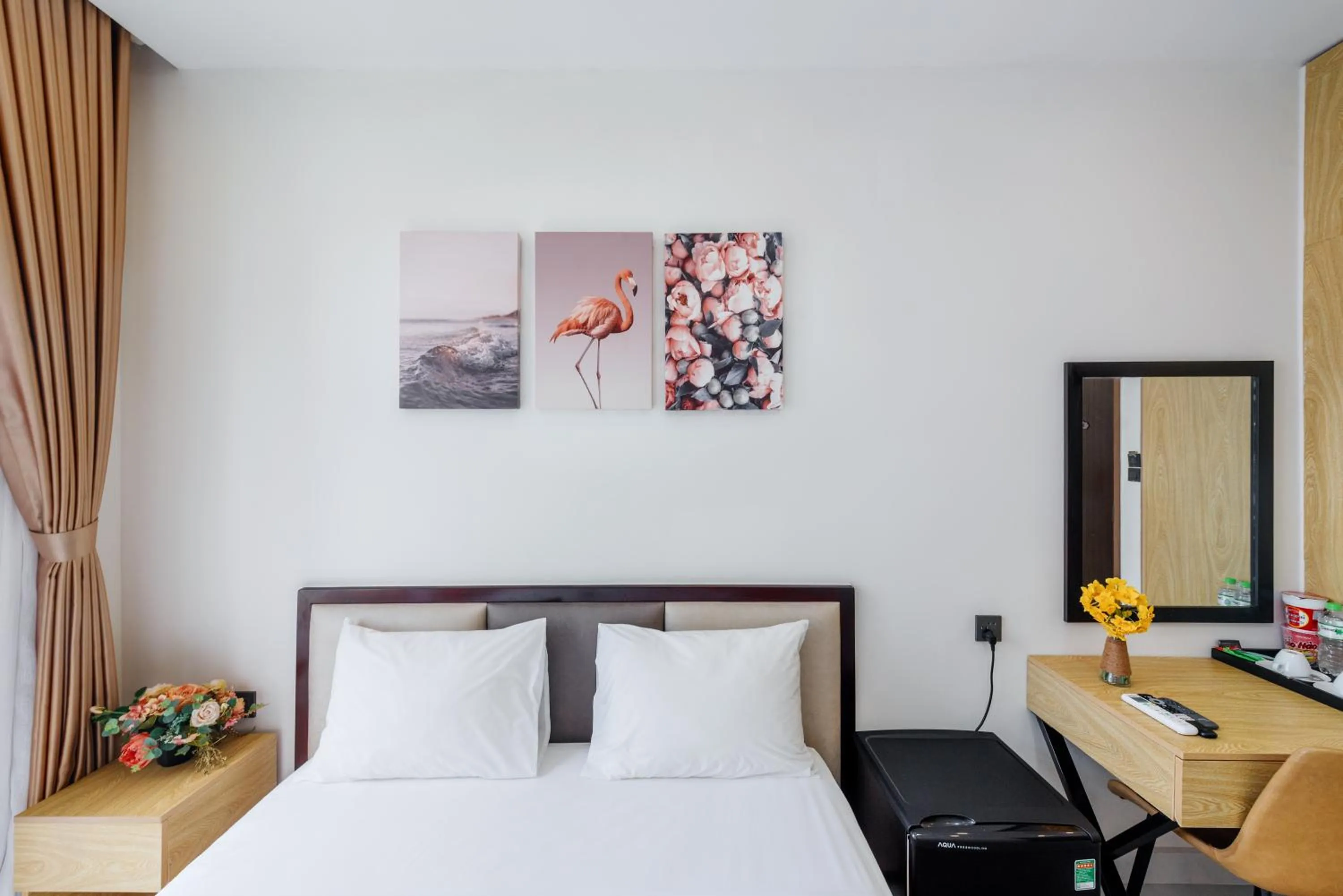 Bed in Lalisa Hotel Grand World Phu Quoc