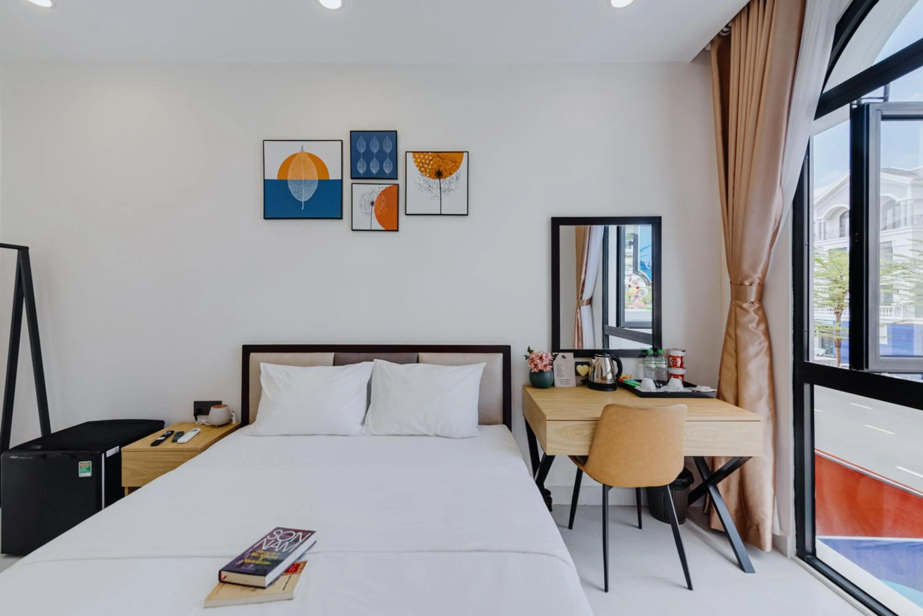 Bed in Lalisa Hotel Grand World Phu Quoc