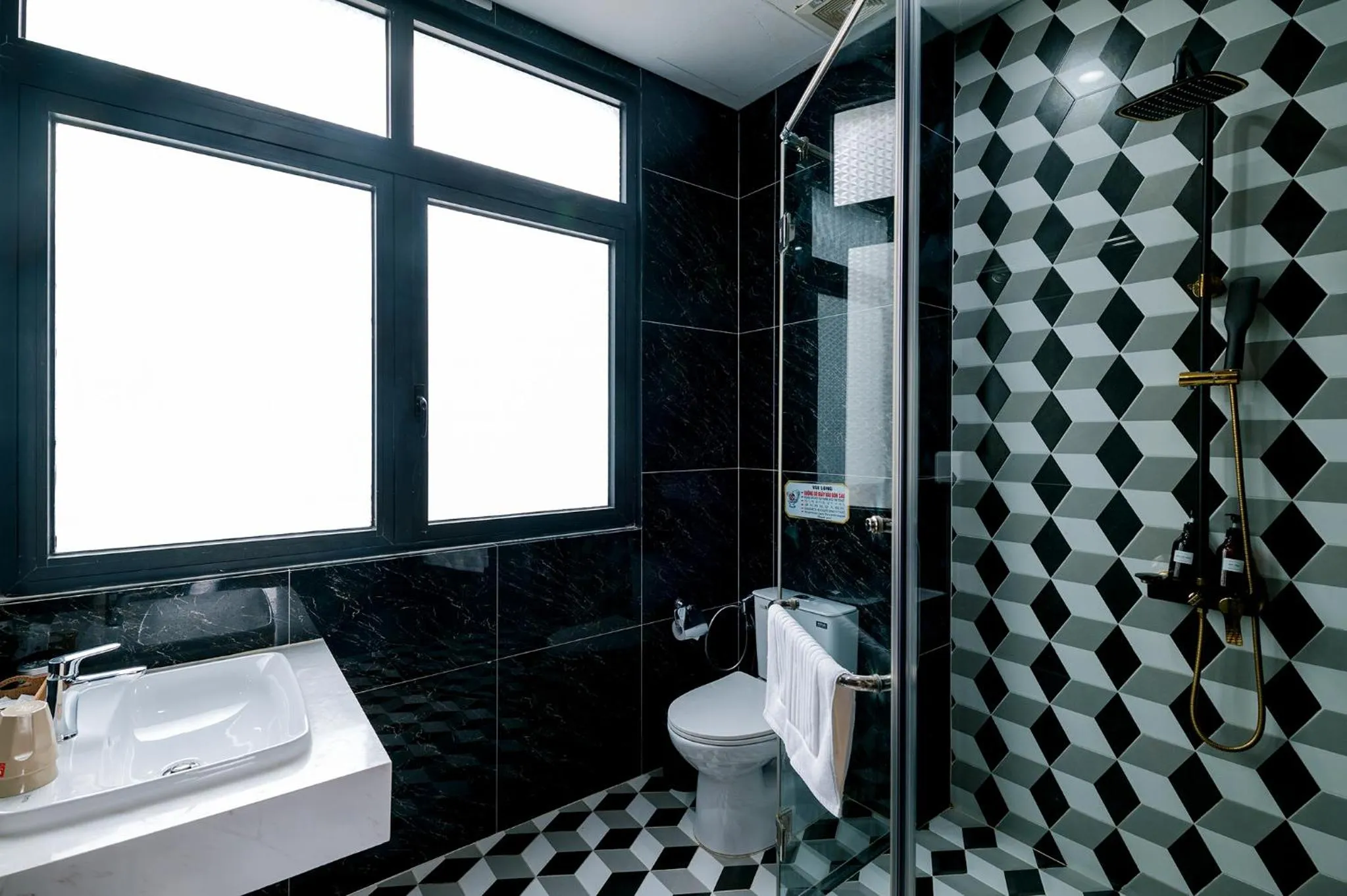 Shower in Lalisa Hotel Grand World Phu Quoc